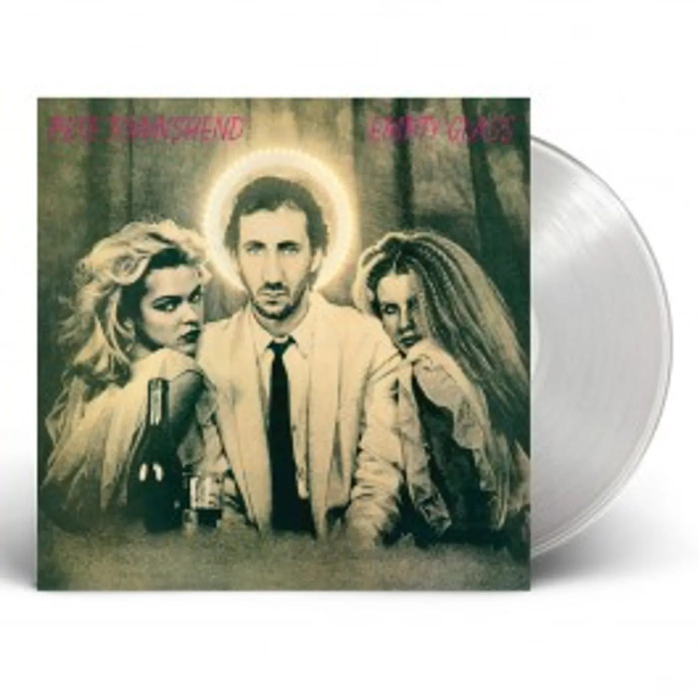 Pete Townshend EMPTY GLASS (CLEAR VINYL) Vinyl Record