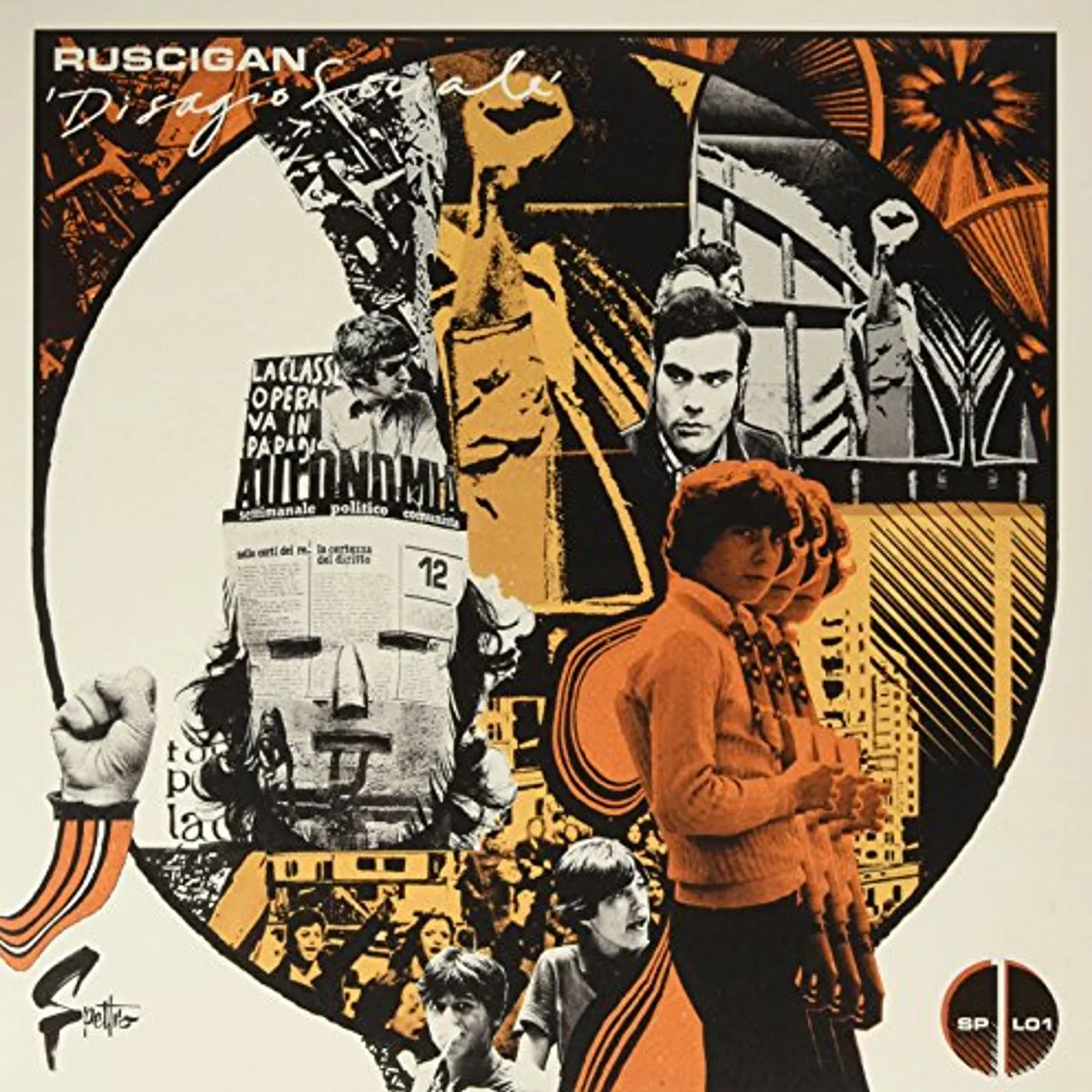 Ruscigan Disagio Sociale Vinyl Record