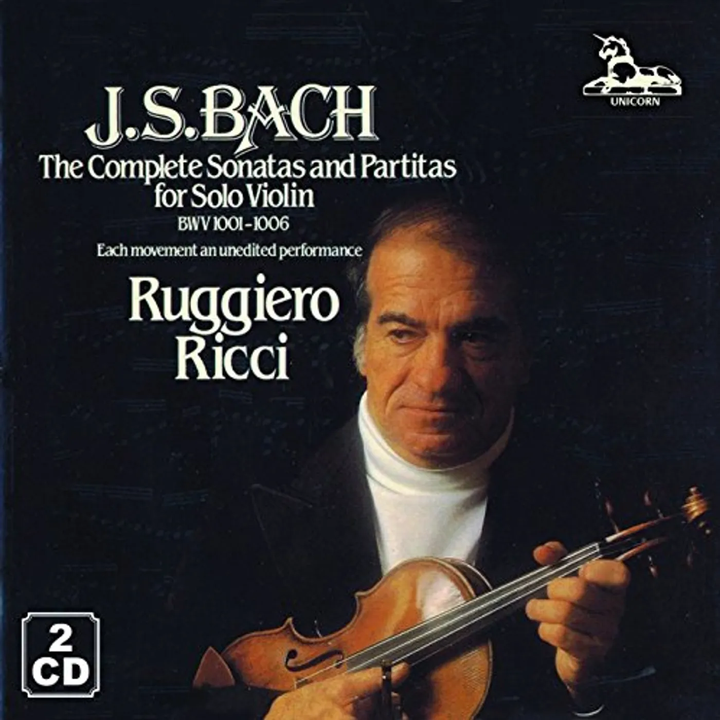 Ruggiero Ricci J.S. BACH: COMPLETE SUITES & PARTITAS CD
