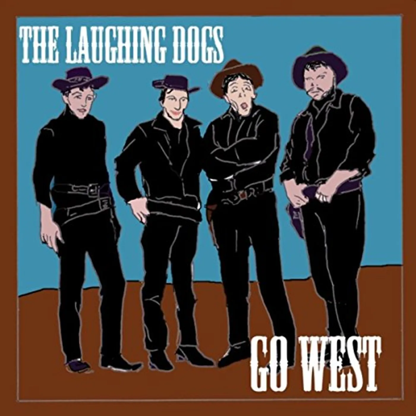 Laughing Dogs GO WEST CD
