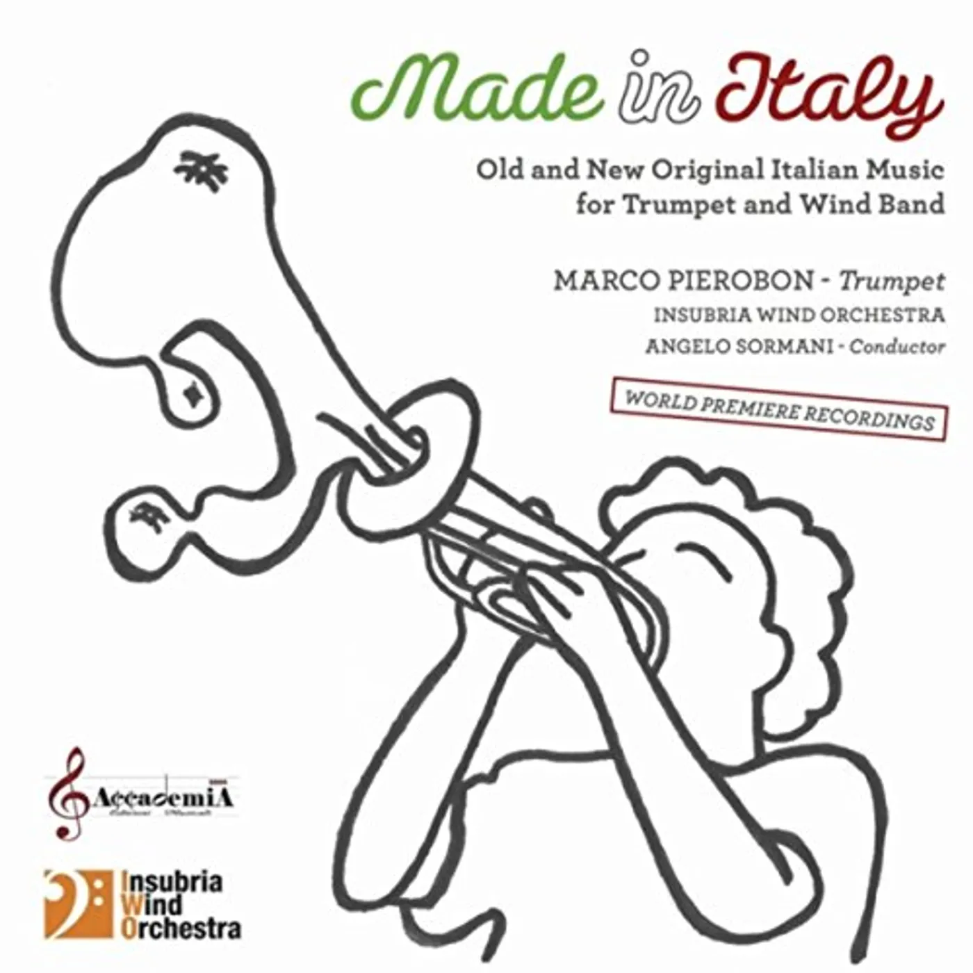 Marco Pierobon MADE IN ITALY - NEW & OLD ORIGINAL ITALIAN MUSIC CD