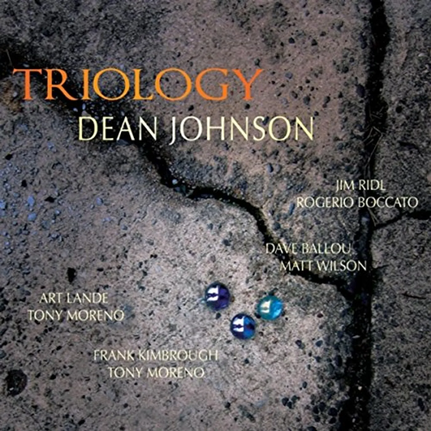 Dean Johnson TRIOLOGY CD