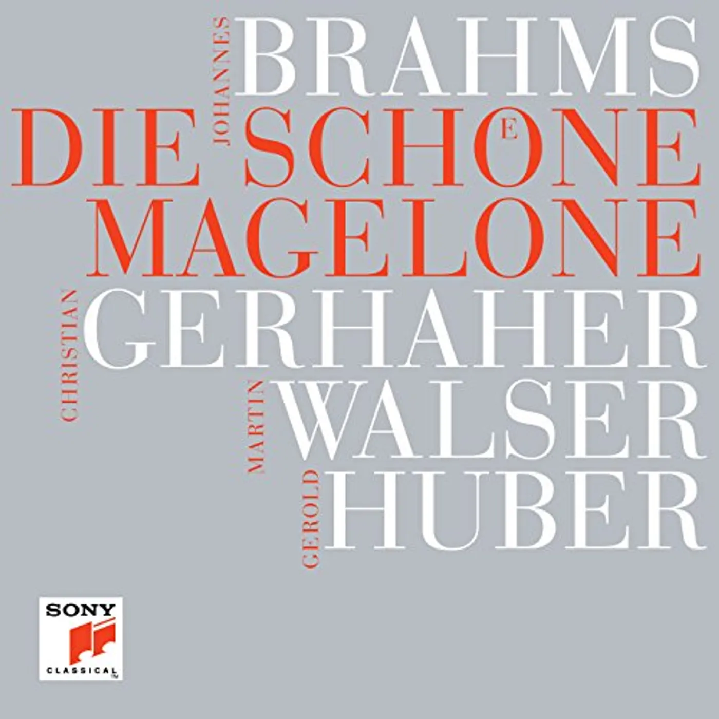 Christian Gerhaher BRAHMS: DIE SCHÖNE MAGELONE CD