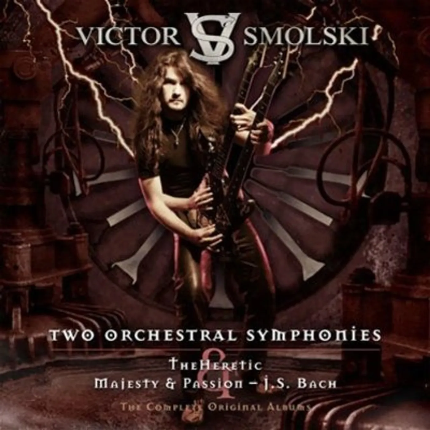Victor Smolski TWO ORCHESTRAL SYMPHONIES/HERETIC MAJESTY & PASSIO CD