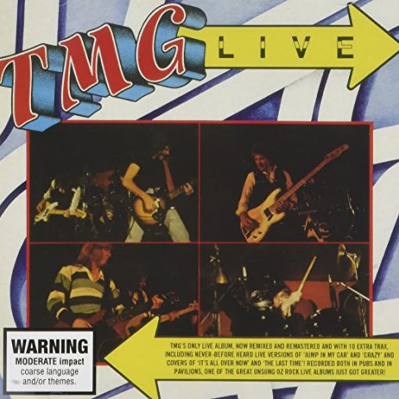 Ted Mulry Gang TMG LIVE CD