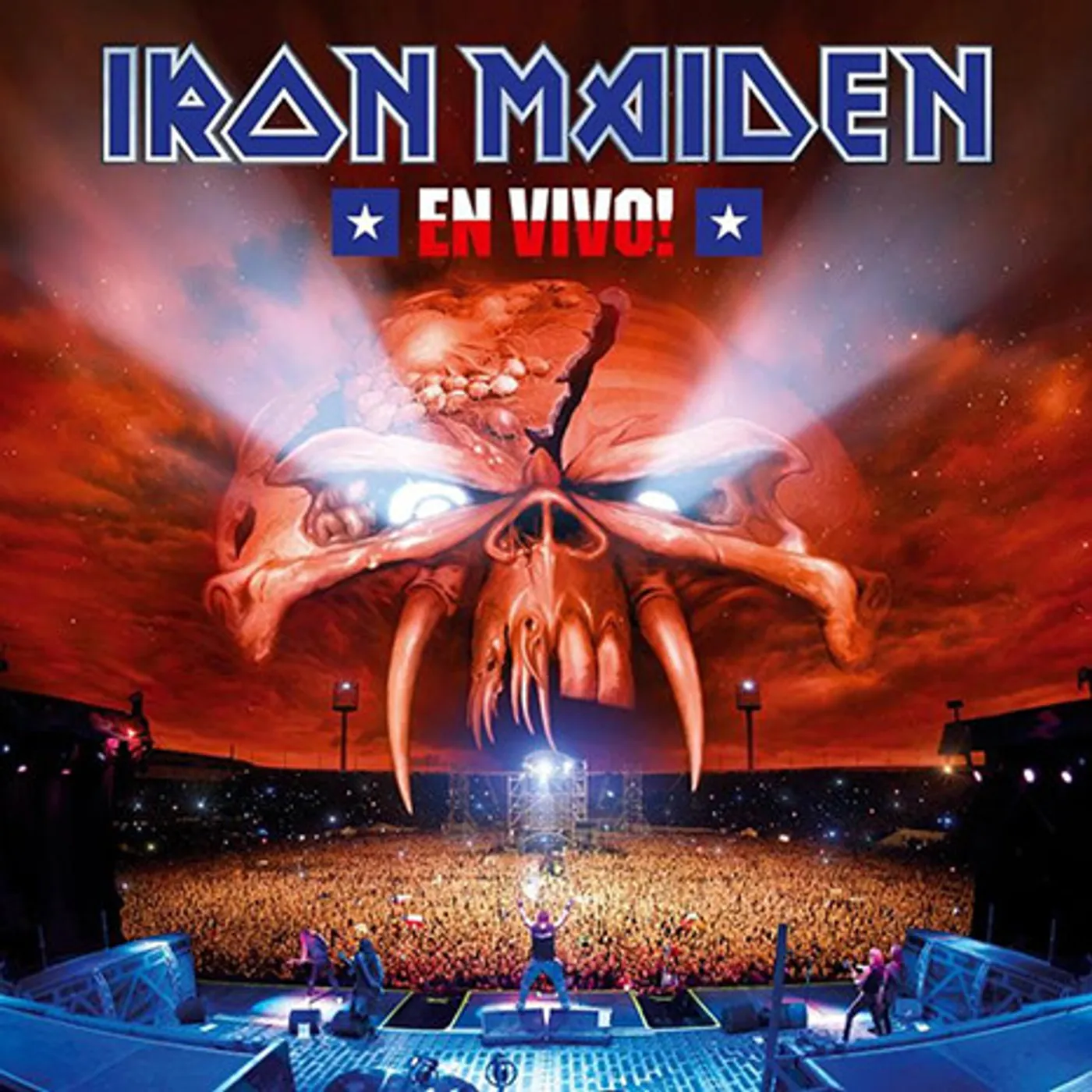 Iron Maiden EN VIVO Vinyl Record