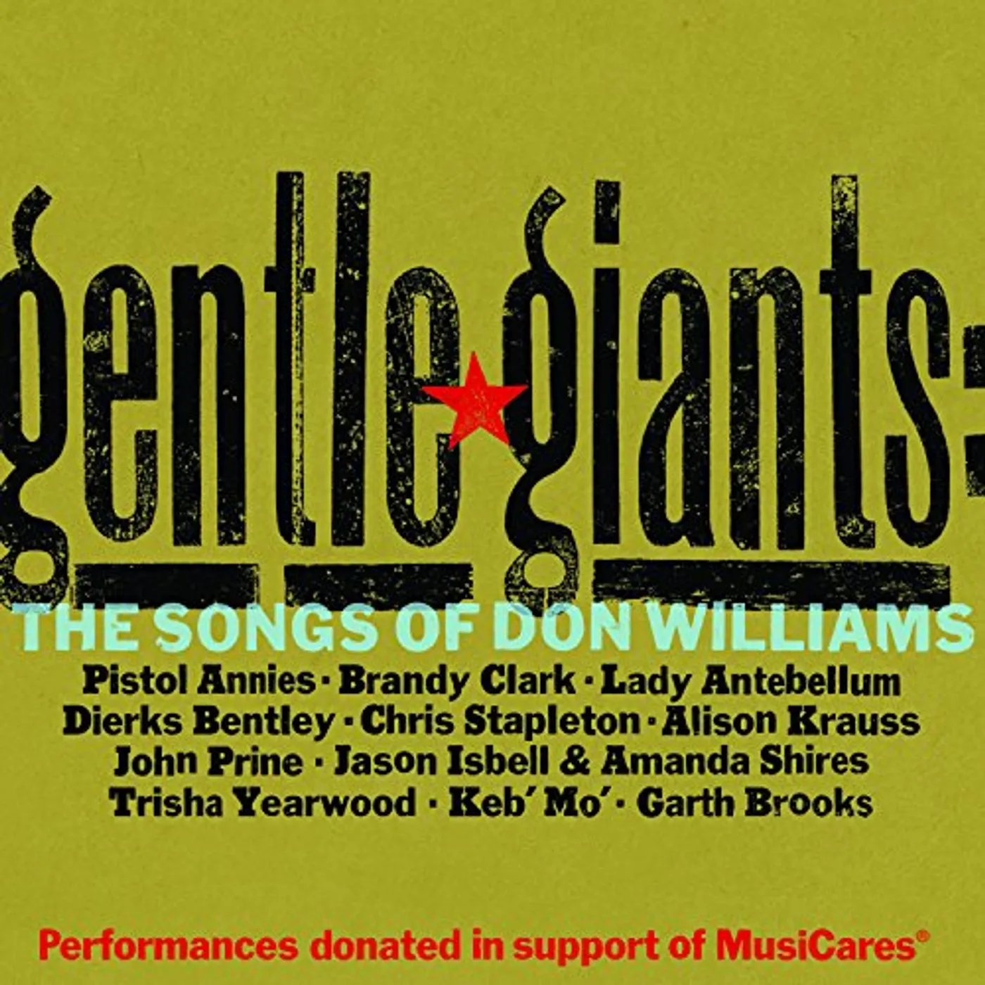 GENTLE GIANTS: THE SONGS OF DON WILLIAMS / VARIOUS CD