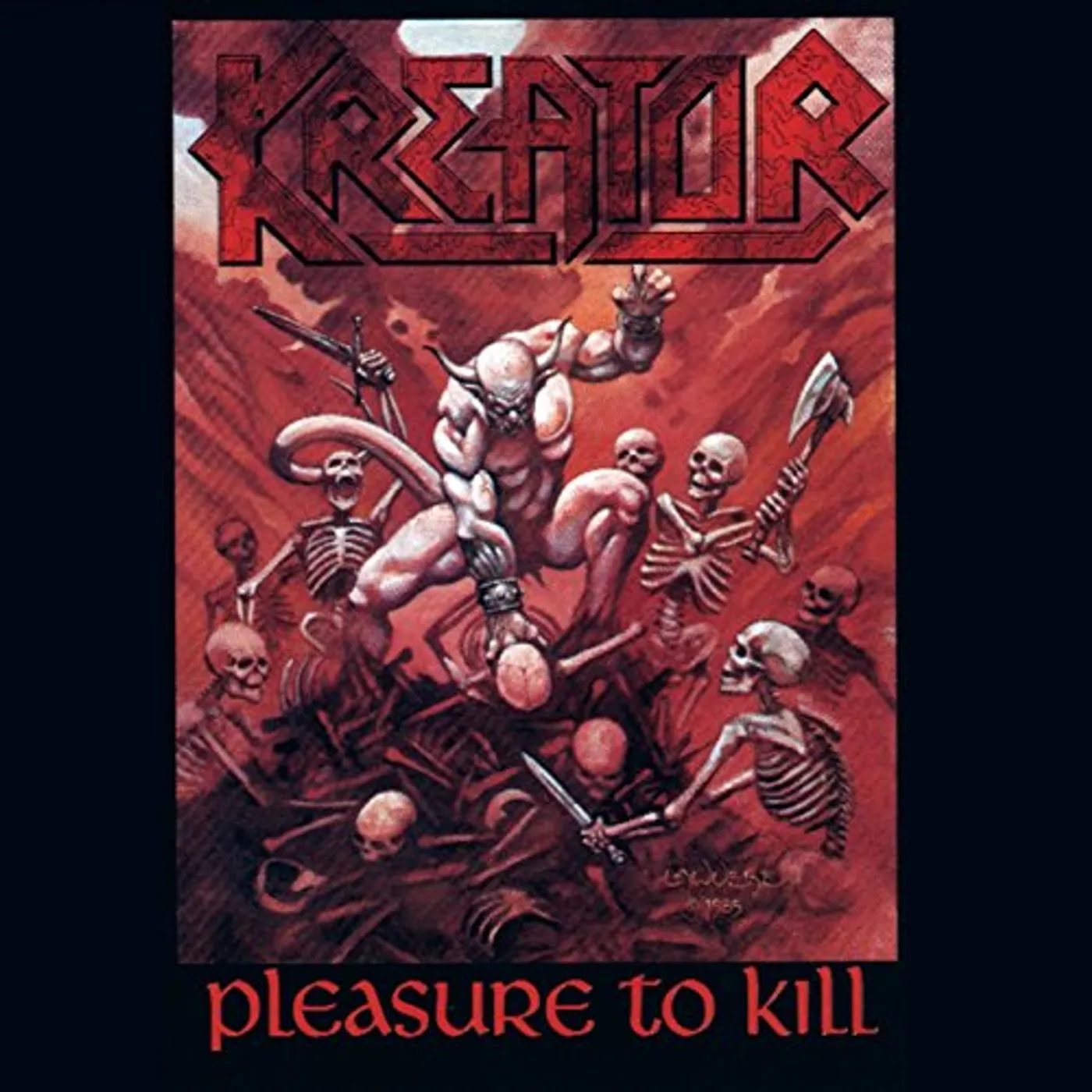 Kreator Pleasure to Kill Vinyl Record