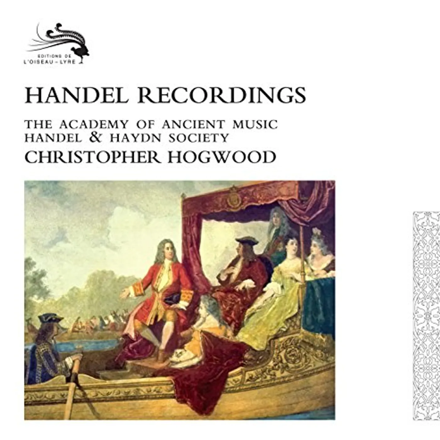 Christopher Hogwood HANDEL RECORDINGS CD