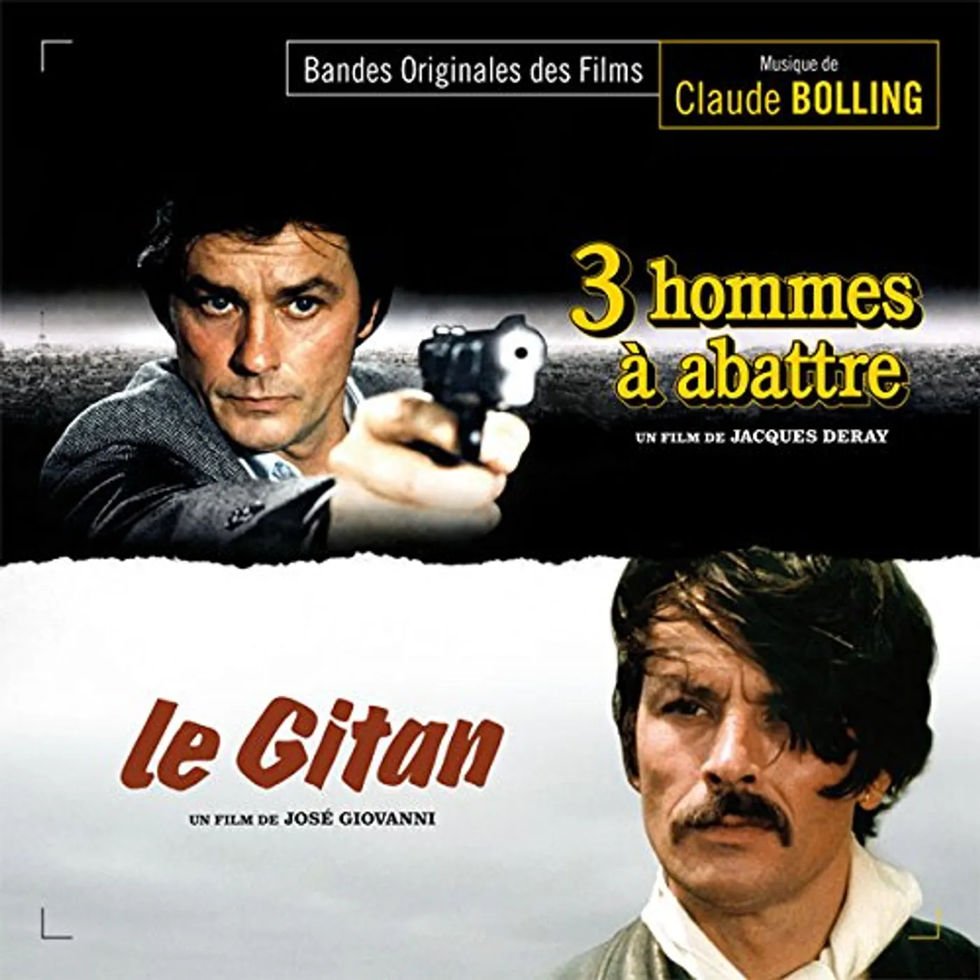 Claude Bolling 3 HOMMES A ABATTRE / LE GITAN / Original Soundtrack CD