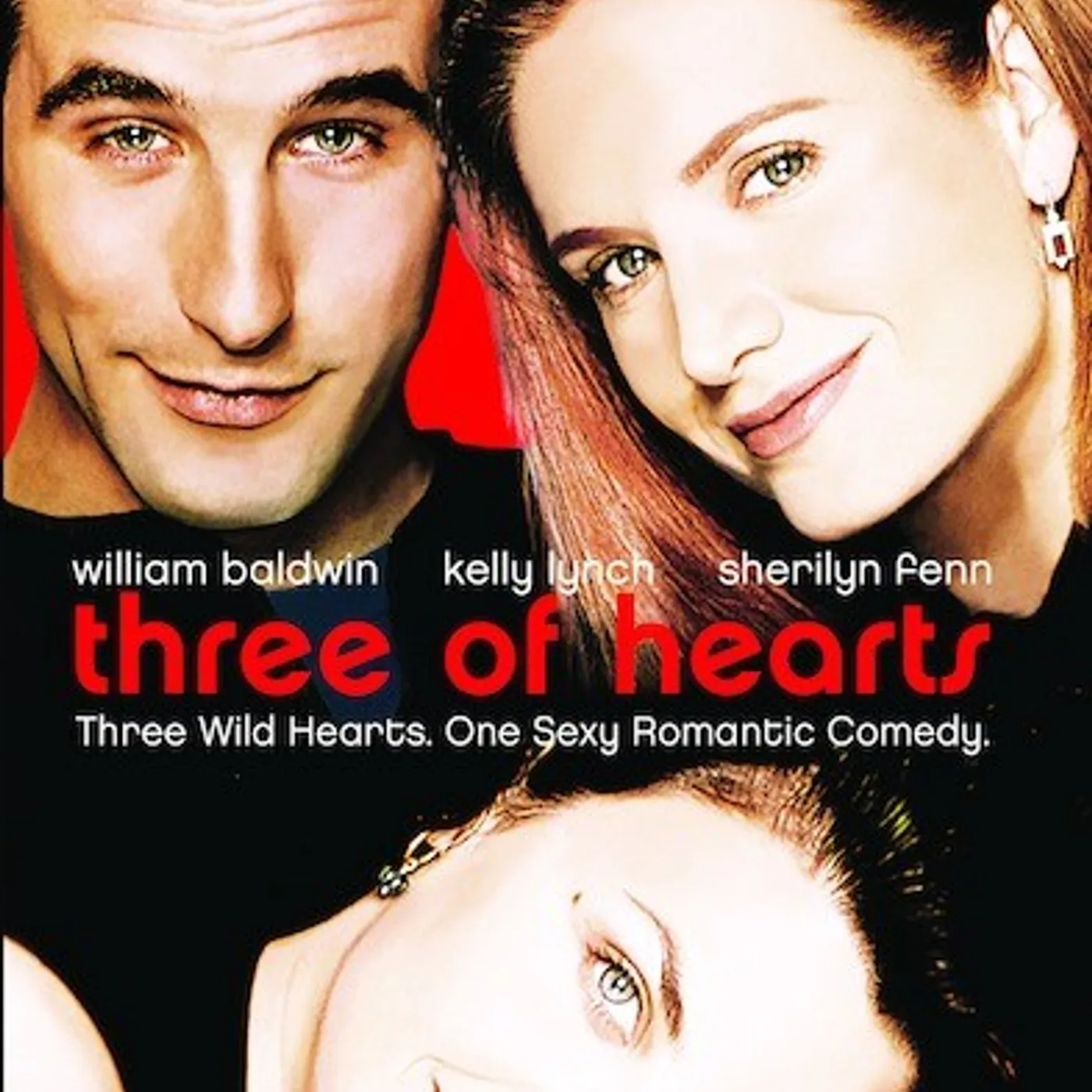 THREE OF HEARTS (1993) DVD