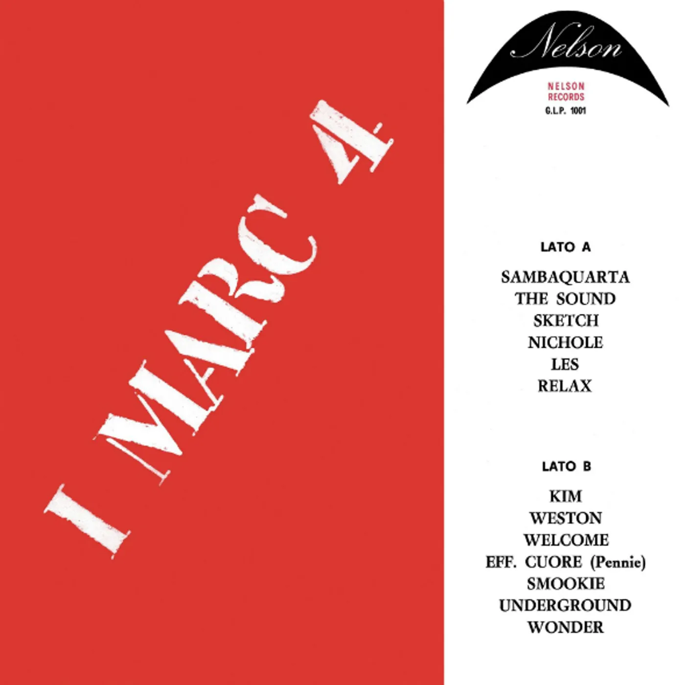 I Marc 4 G.L.P. 1001 Vinyl Record
