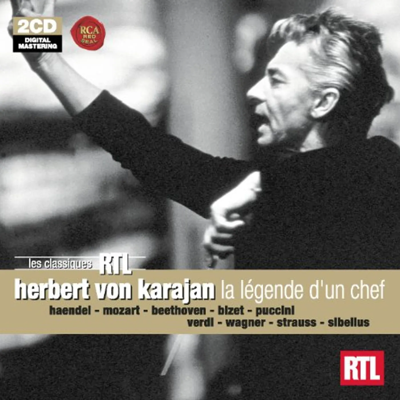 Herbert von Karajan RTL: LA LEGENDE D'UN CHEF CD
