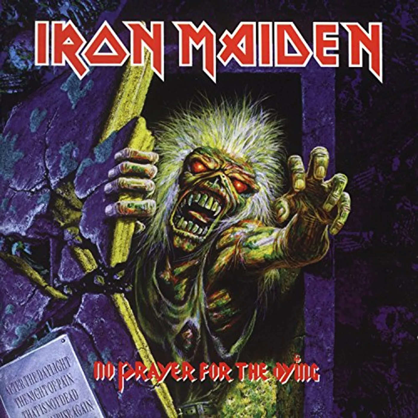 Iron Maiden NO PRAYER FOR THE DYING Vinyl Record