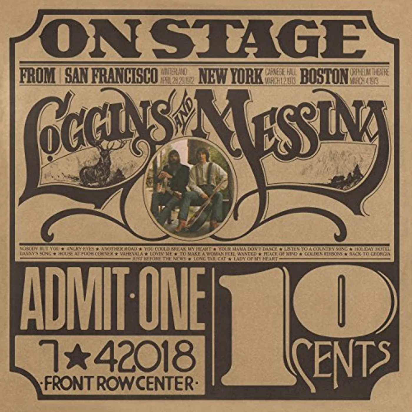 Loggins & Messina On Stage Vinyl Record