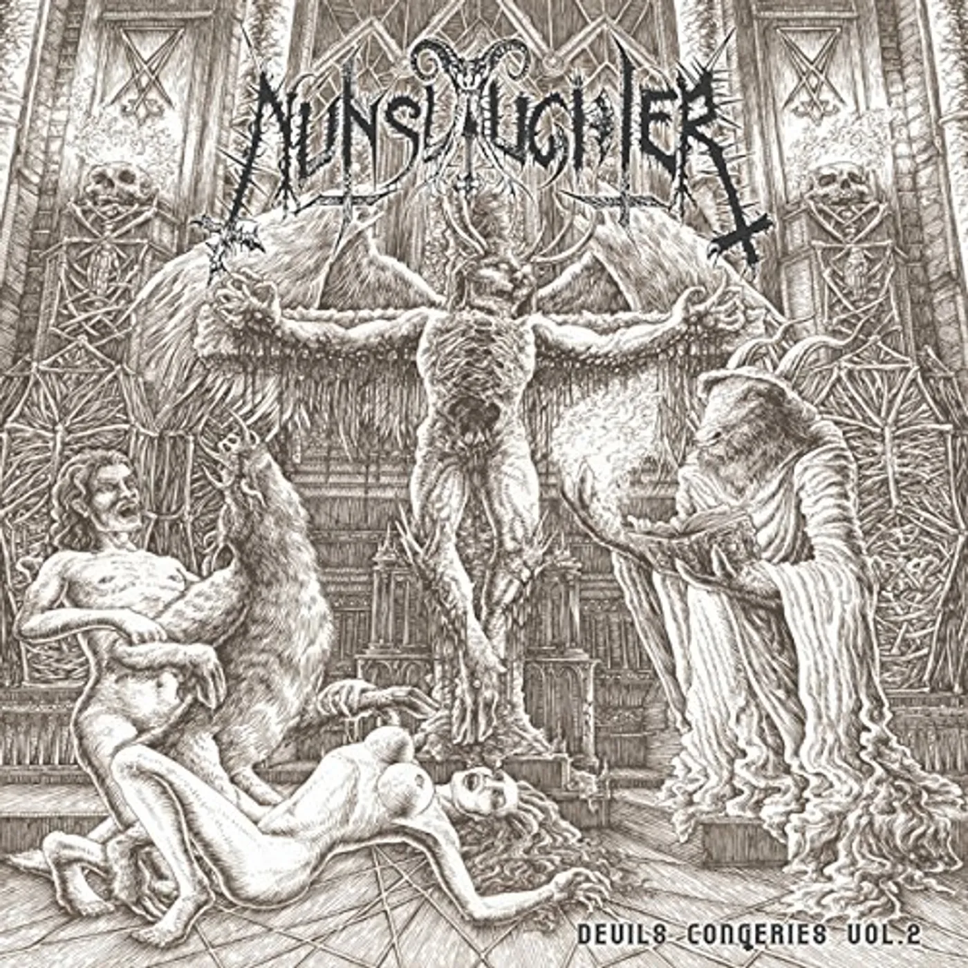 Nunslaughter DEVIL'S CONGERIES 2 CD