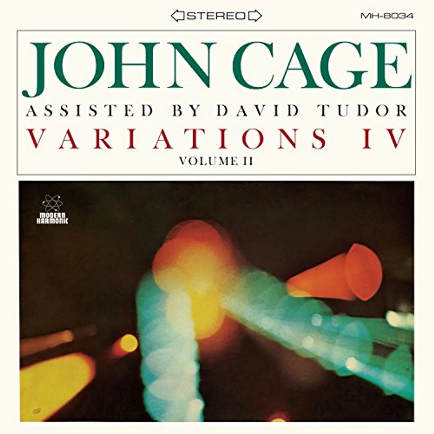 John Cage and David Tudor VARIATIONS IV: VOL 2 Vinyl Record