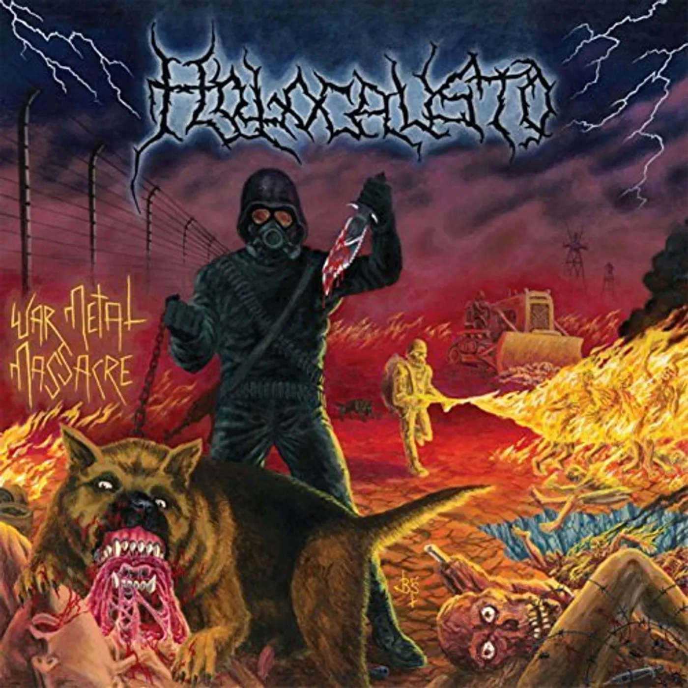 Holocausto WAR METAL MASSACRE CD