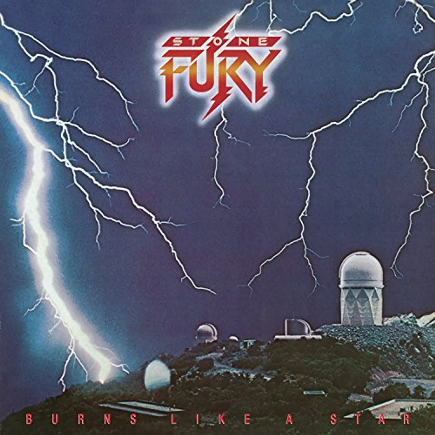 Stone Fury BURNS LIKE A STAR CD