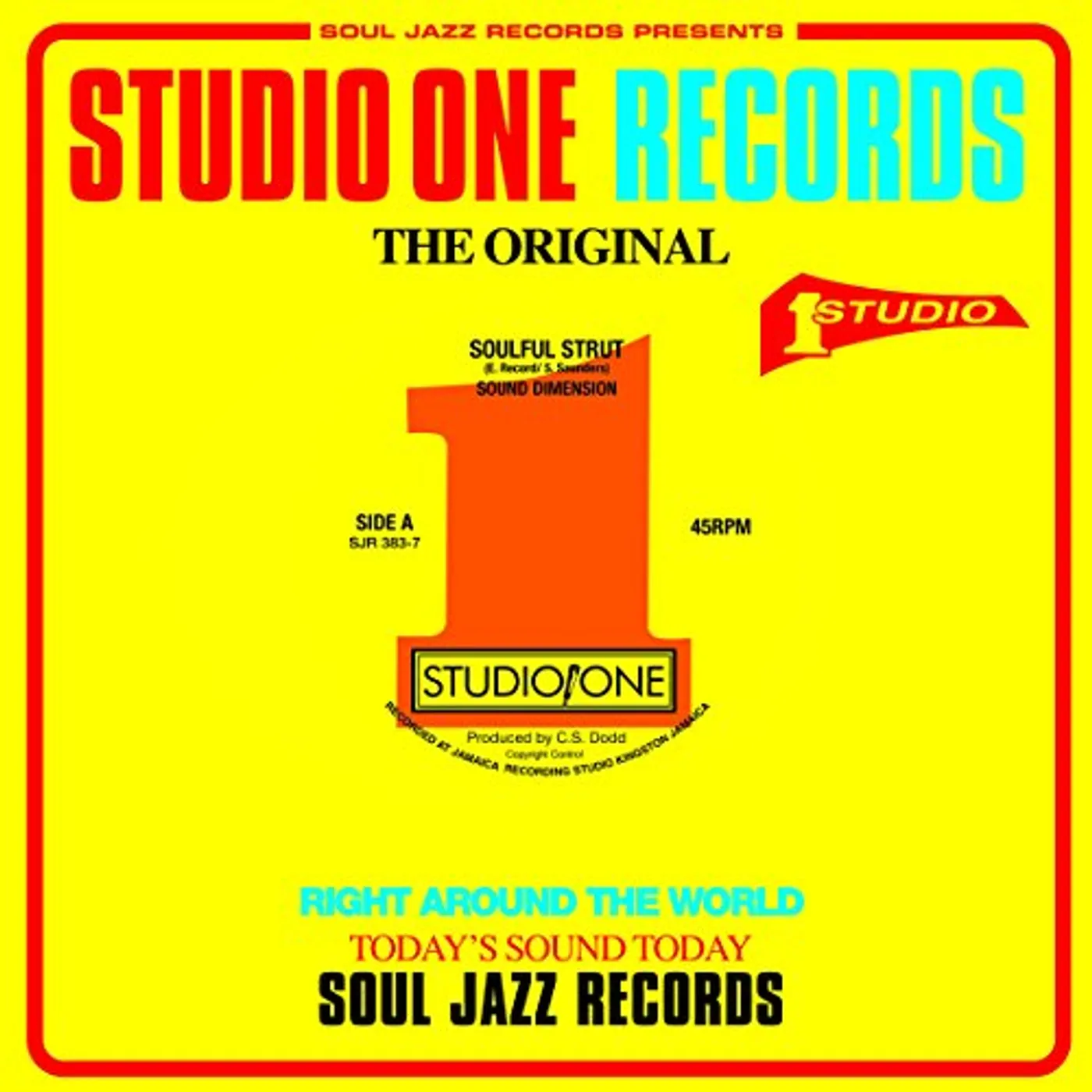 Sound Dimension SOULFUL STRUT / TIME IS TIGHT Vinyl Record