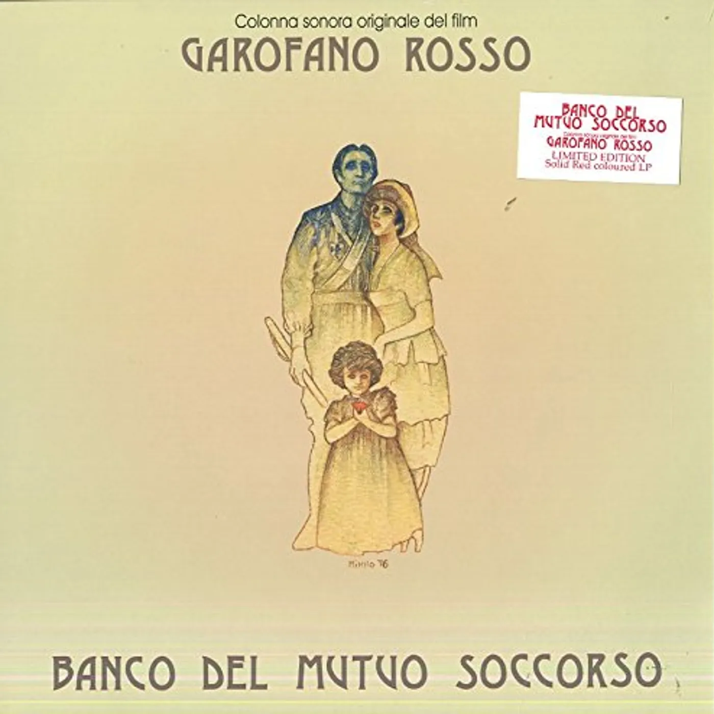 Banco Del Mutuo Soccorso GAROFANO ROSSO Vinyl Record