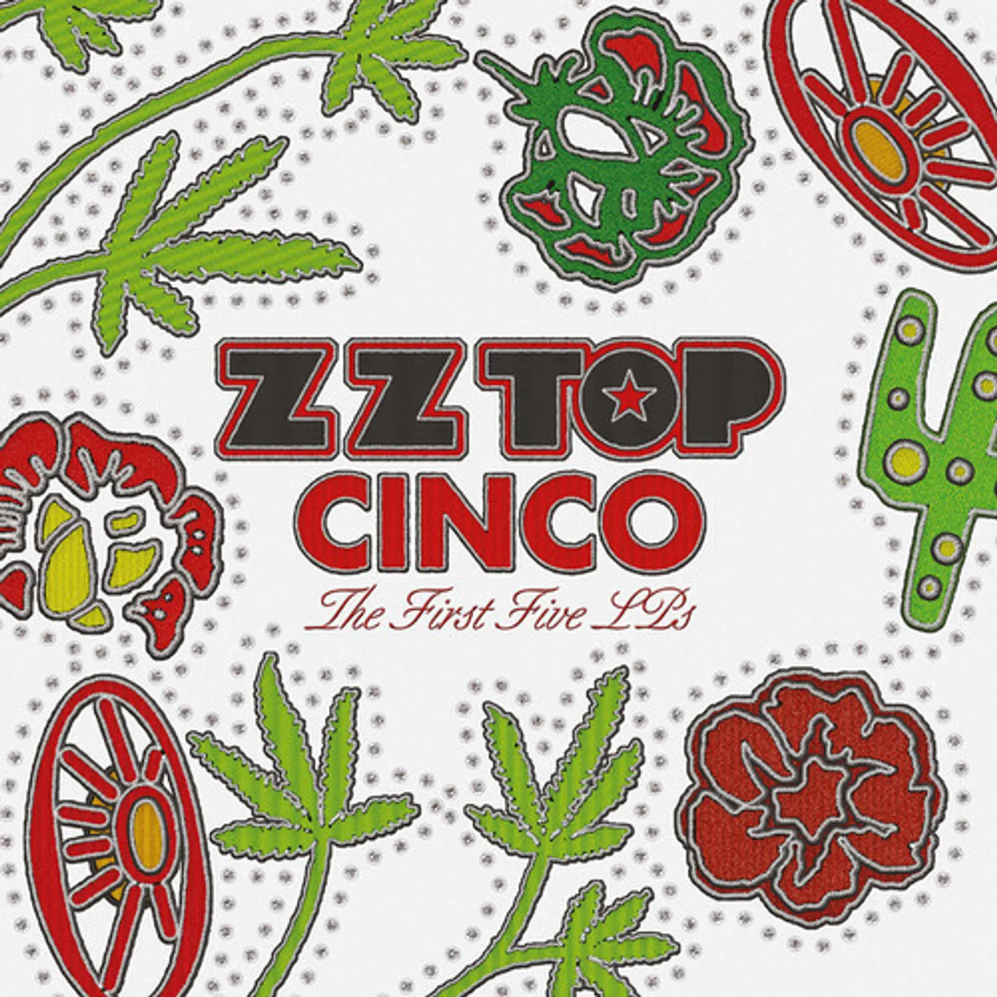 ZZ Top CINCO: THE FIRST FIVE LPS Vinyl Record Box Set