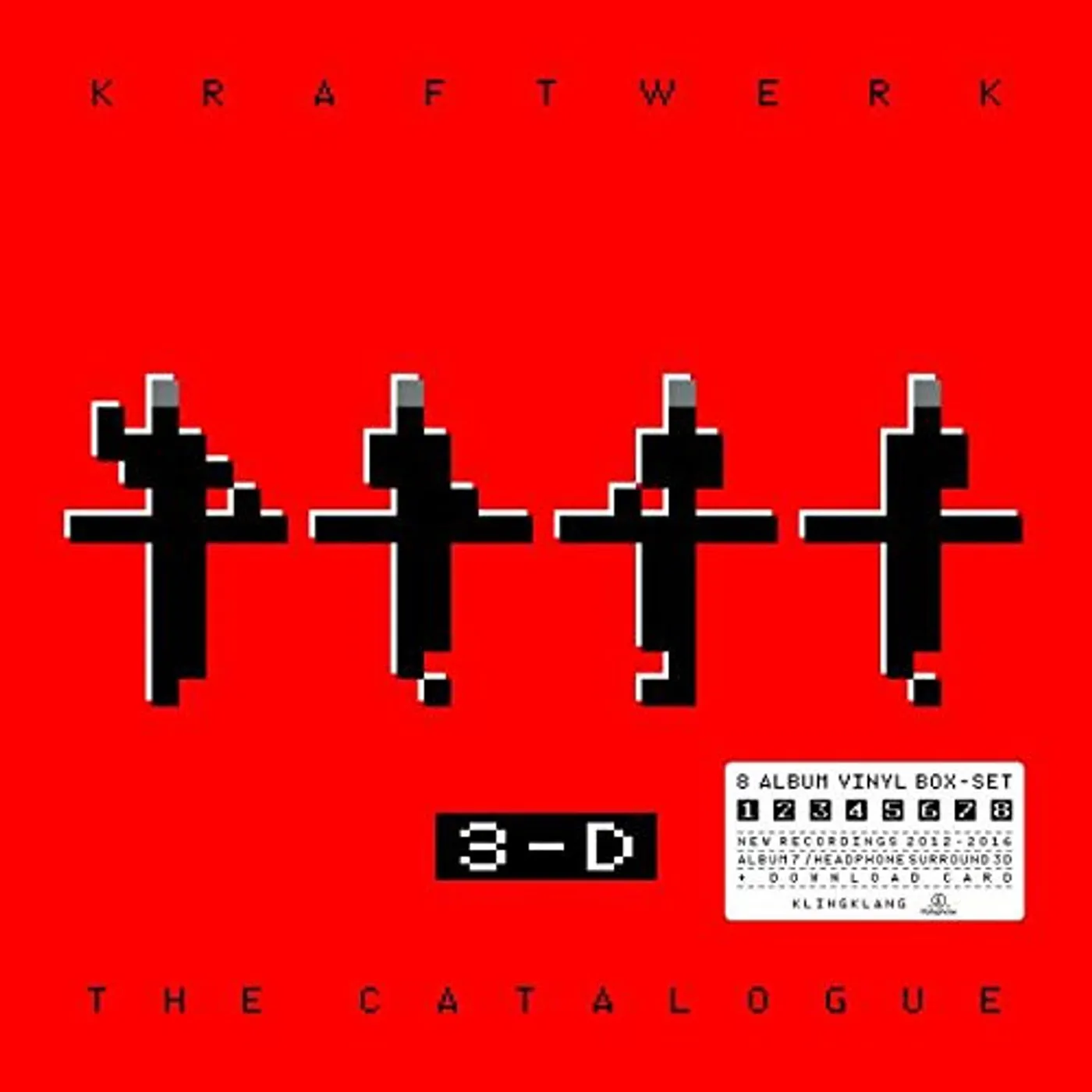 Kraftwerk 3-D: THE CATALOGUE Vinyl Record