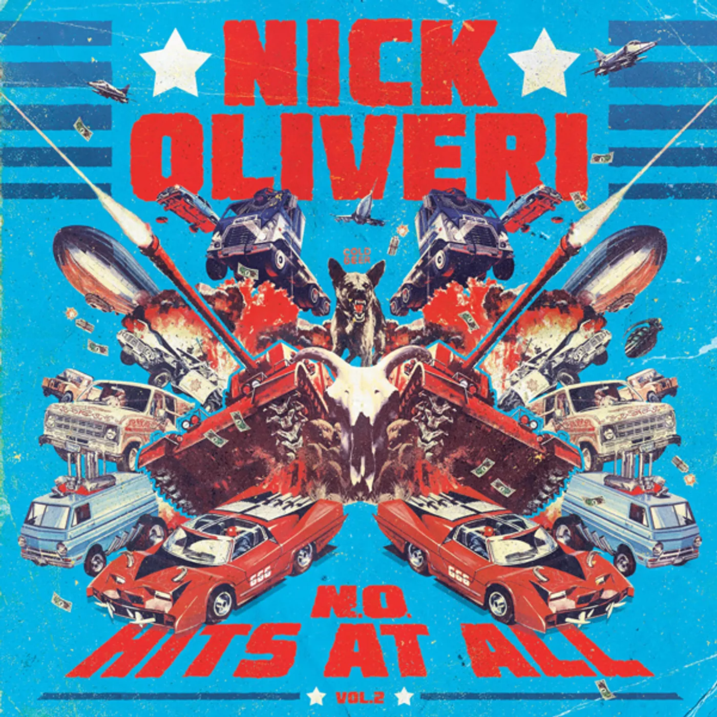 Nick Oliveri N.O. HITS AT ALL 2 Vinyl Record
