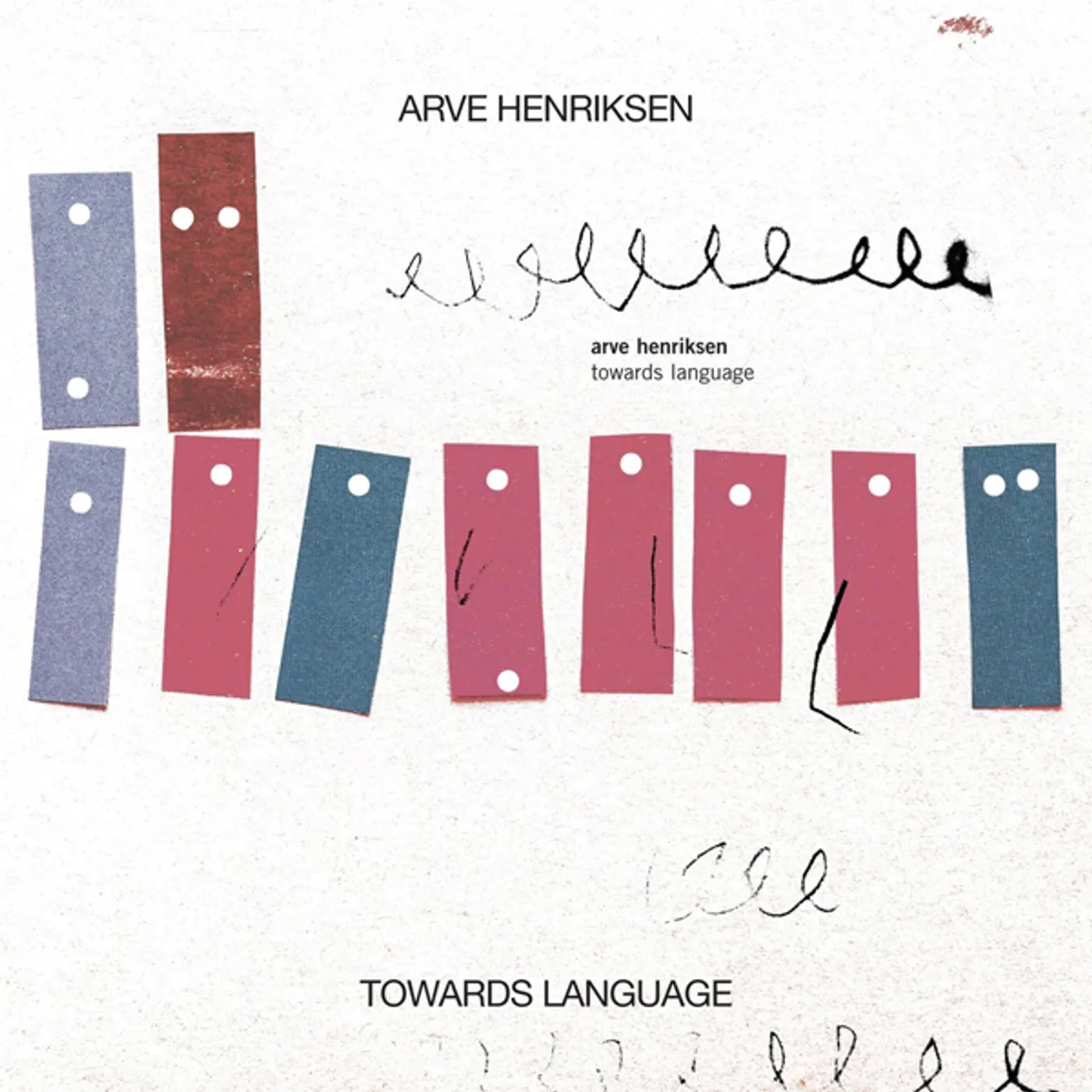 Arve Henriksen TOWARDS LANGUAGE CD
