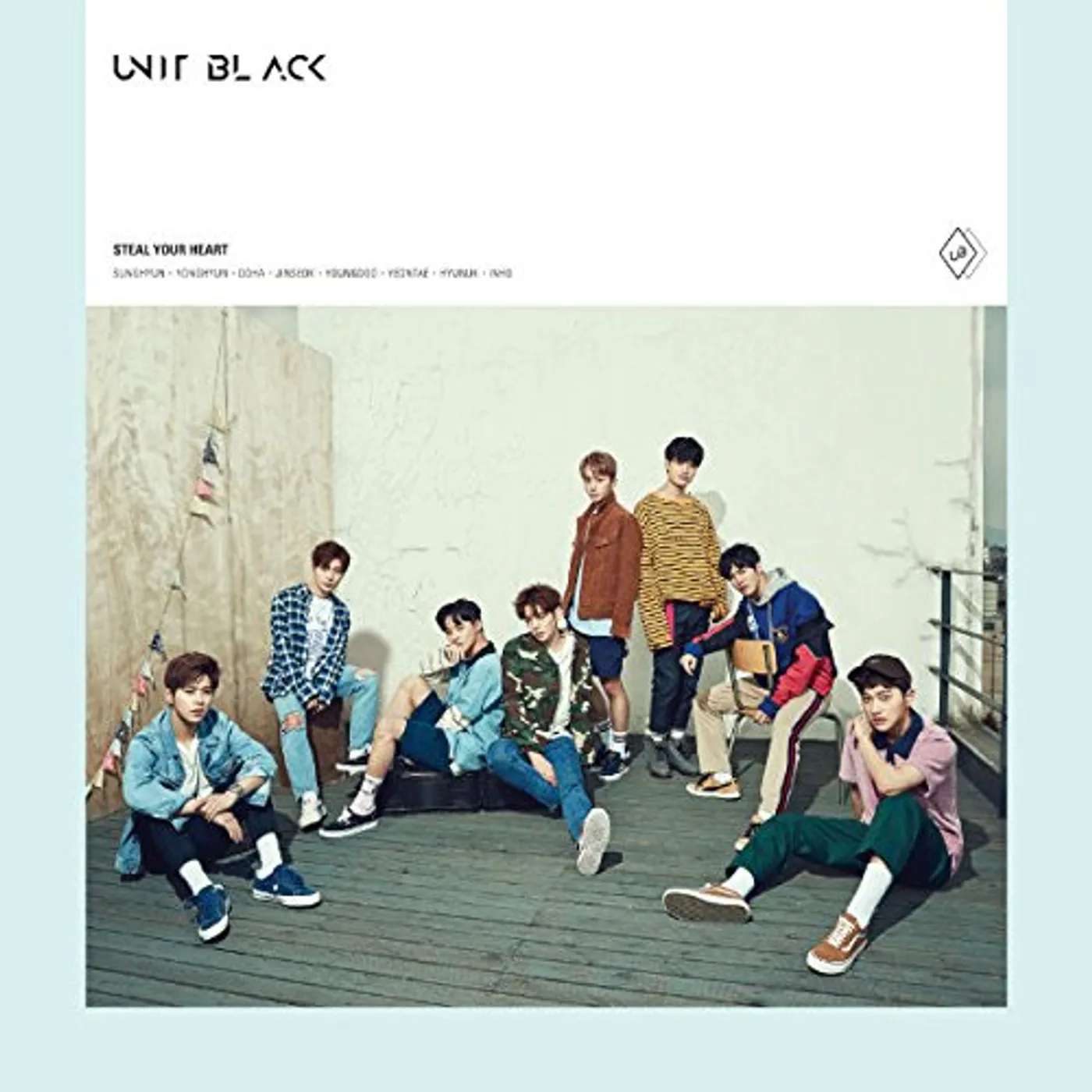 UNIT BLACK STEAL YOUR HEART (B VERSION) CD
