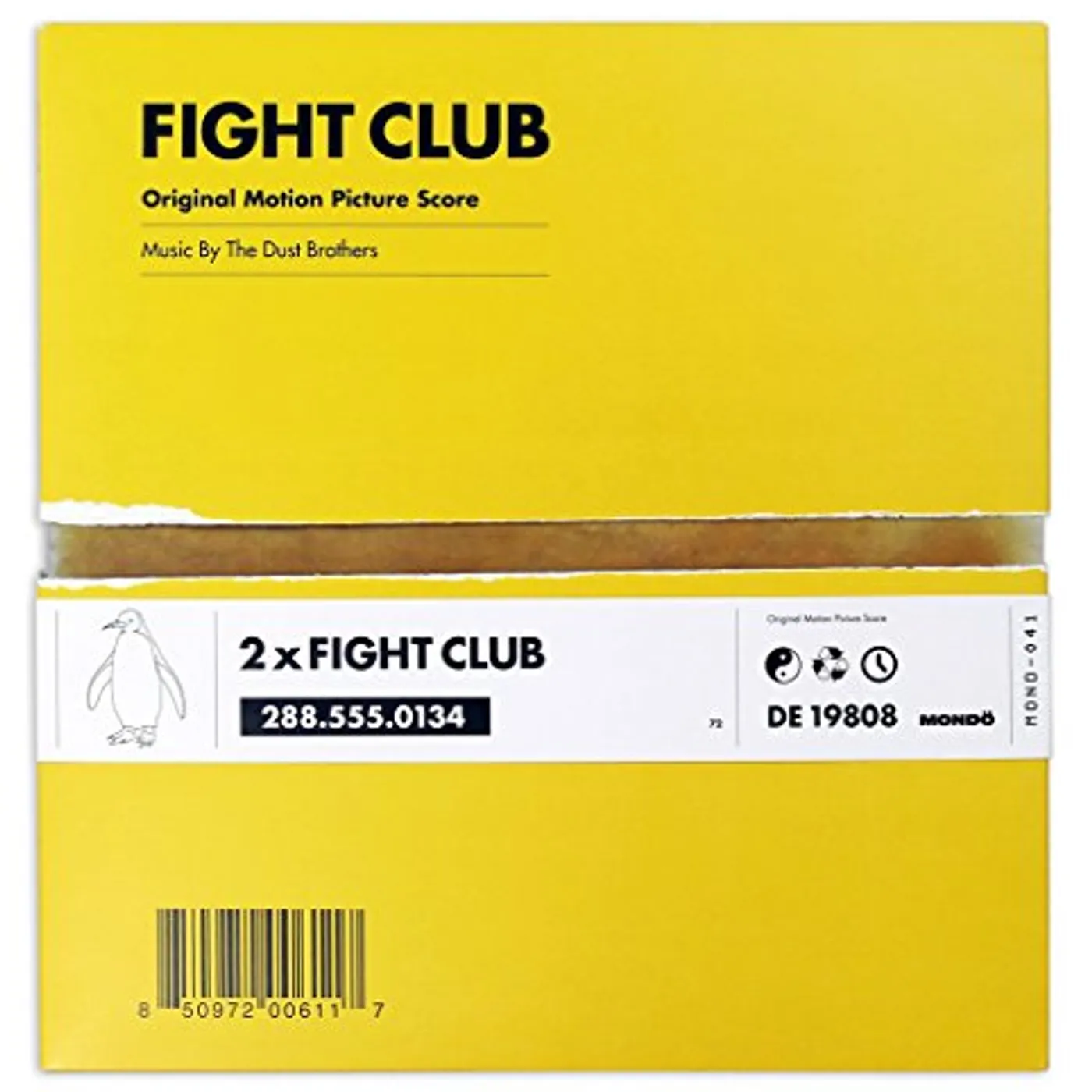 Dust Brothers FIGHT CLUB / O.S.T. Vinyl Record