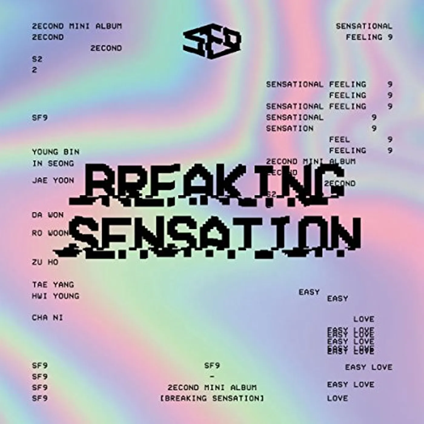 SF9 BREAKING SENSATION CD