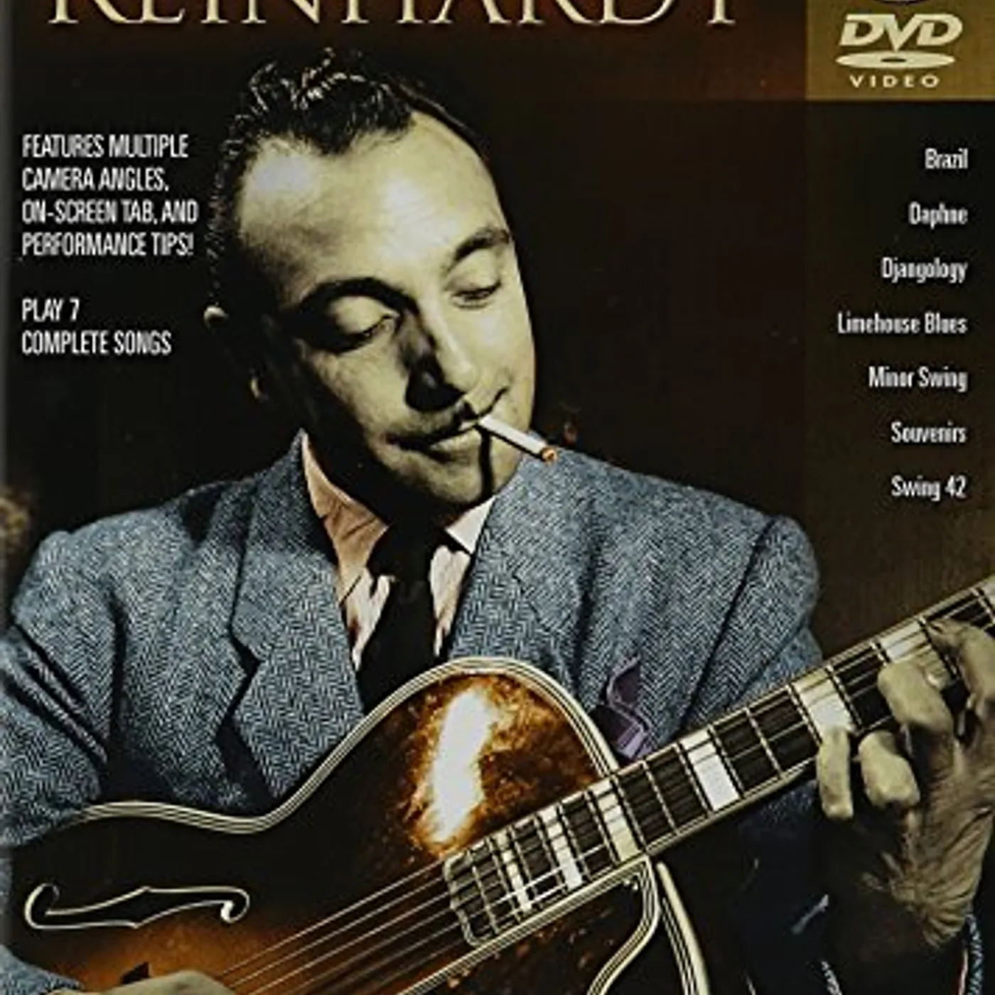 Django Reinhardt GUITAR PLAY ALONG 40 DVD