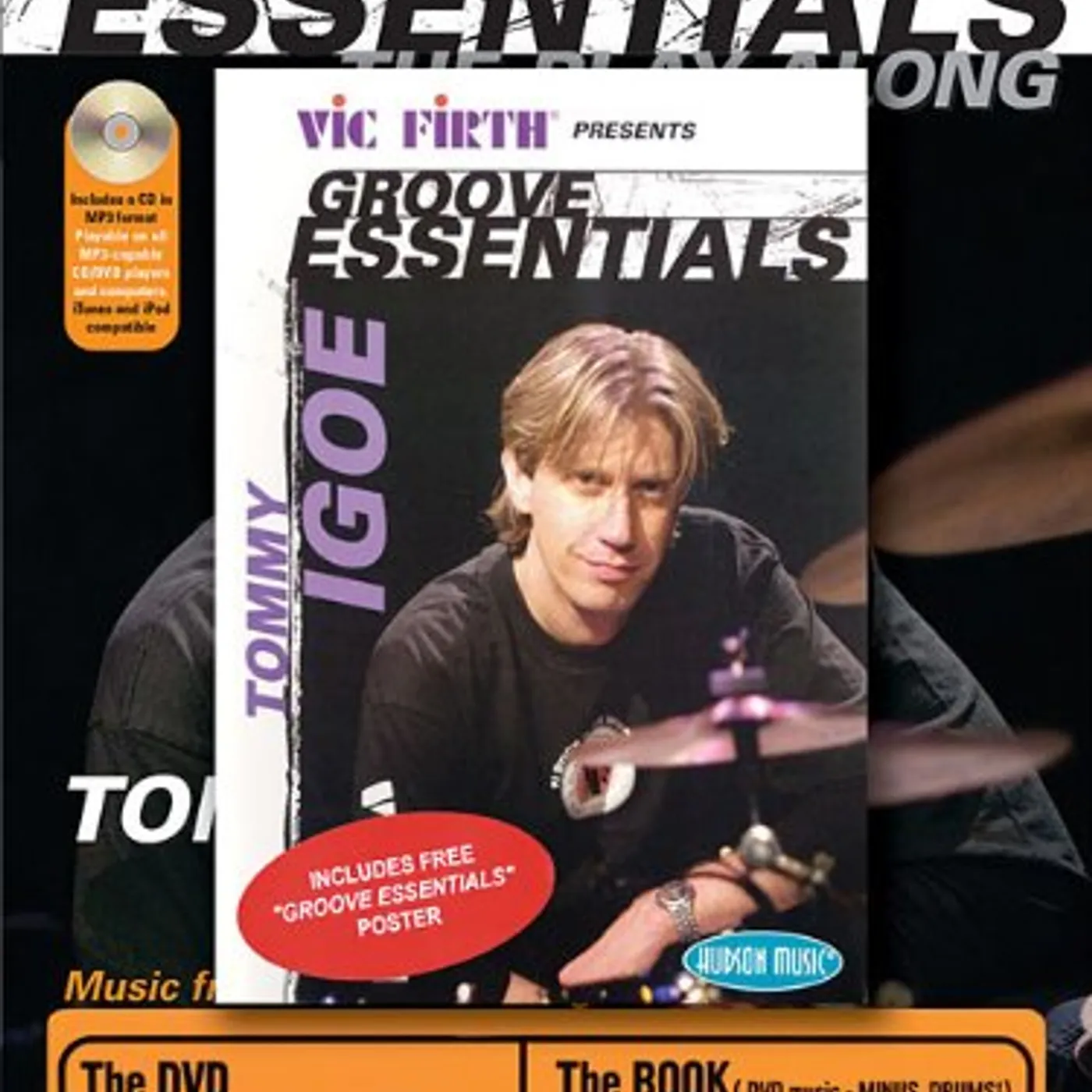 Tommy Igoe GROOVE ESSENTIALS PLAY ALONG COMBO PACK DVD