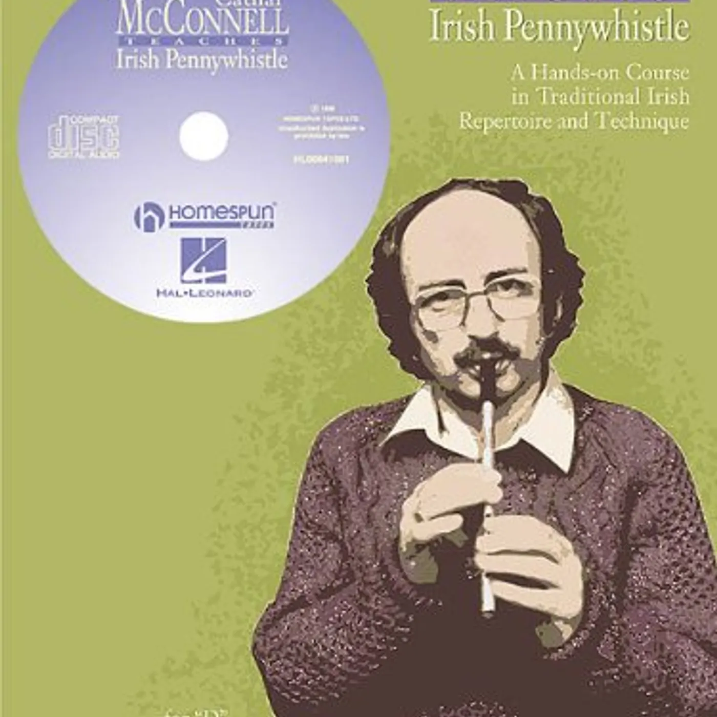 Cathal McConnell TEACHES IRISH PENNYWHISTLE LISTEN & LEARN CD