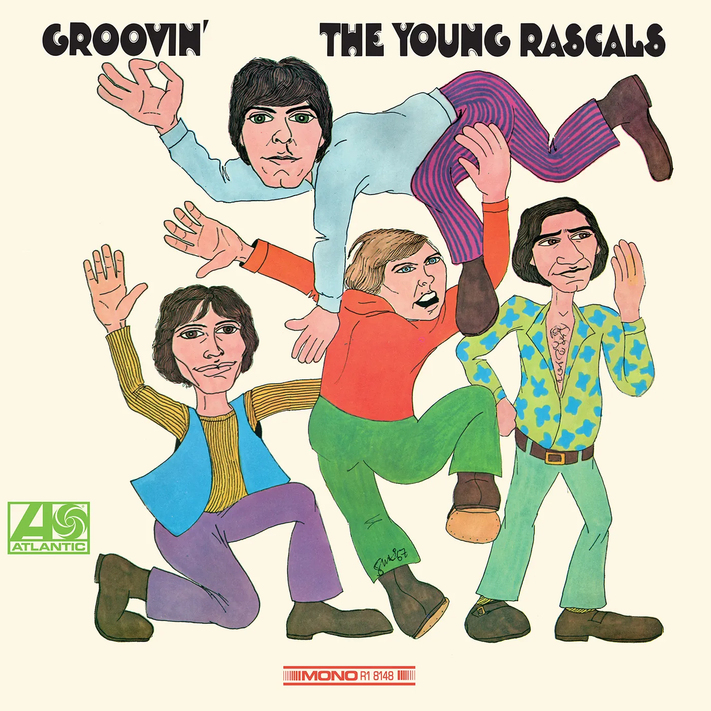 The Young Rascals GROOVIN (50TH ANNIVERSARY EDITION) Vinyl Record