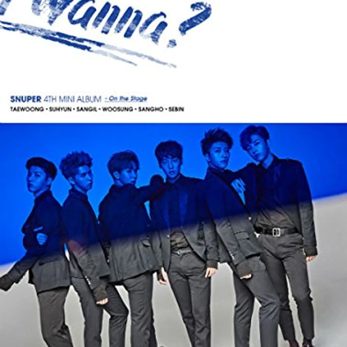 SNUPER I WANNA (4TH MINI ALBUM) STAGE VERSION CD