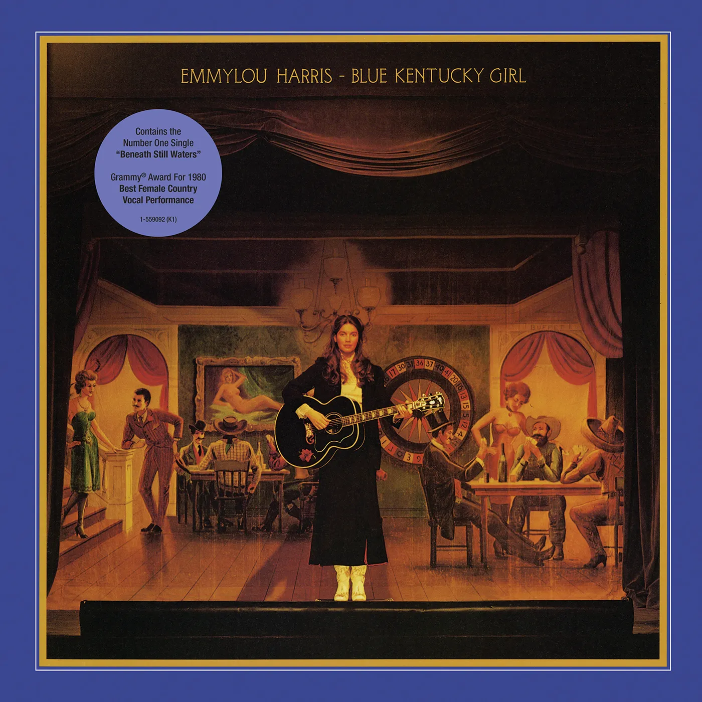 Emmylou Harris Blue Kentucky Girl Vinyl Record