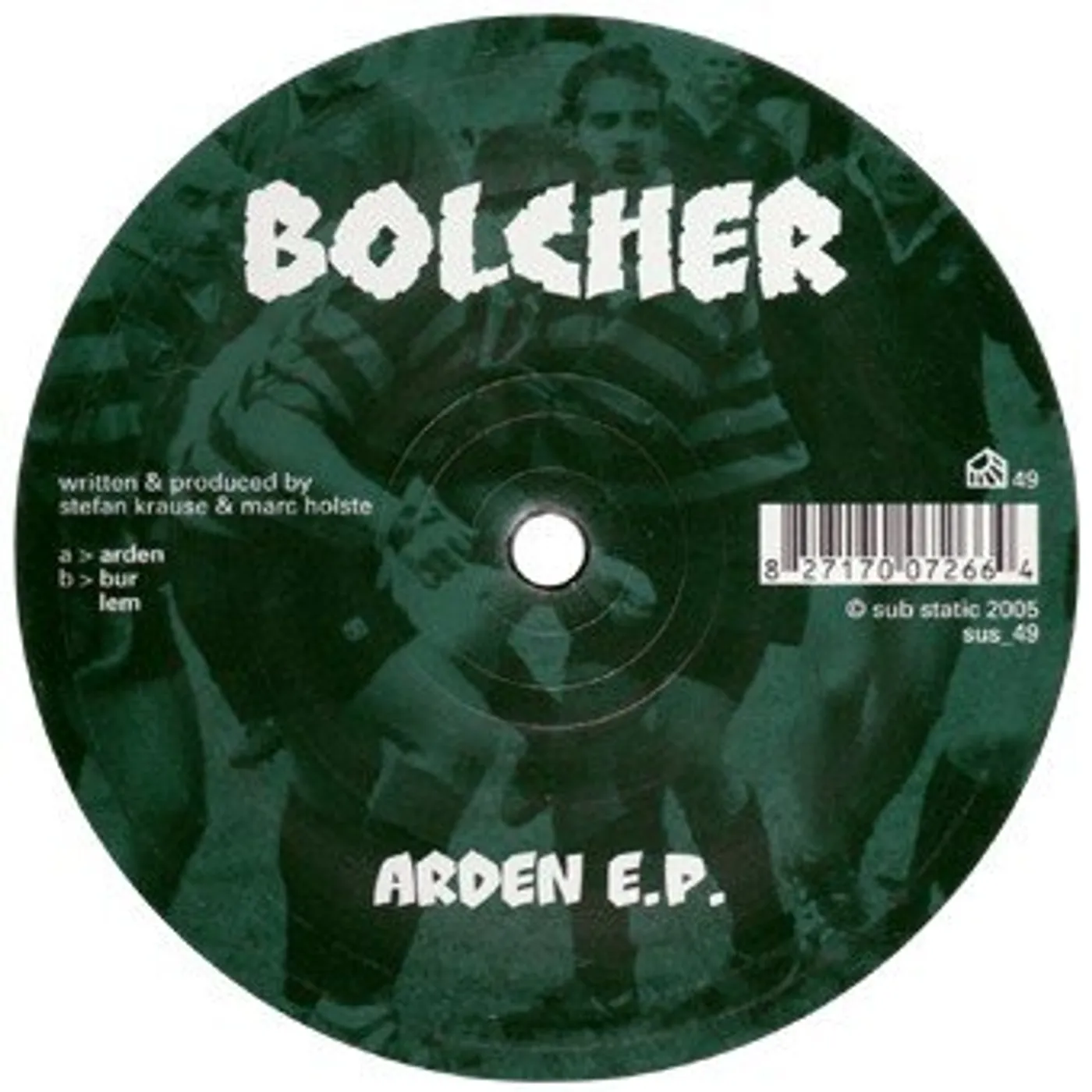 Bolcher ARDEN Vinyl Record
