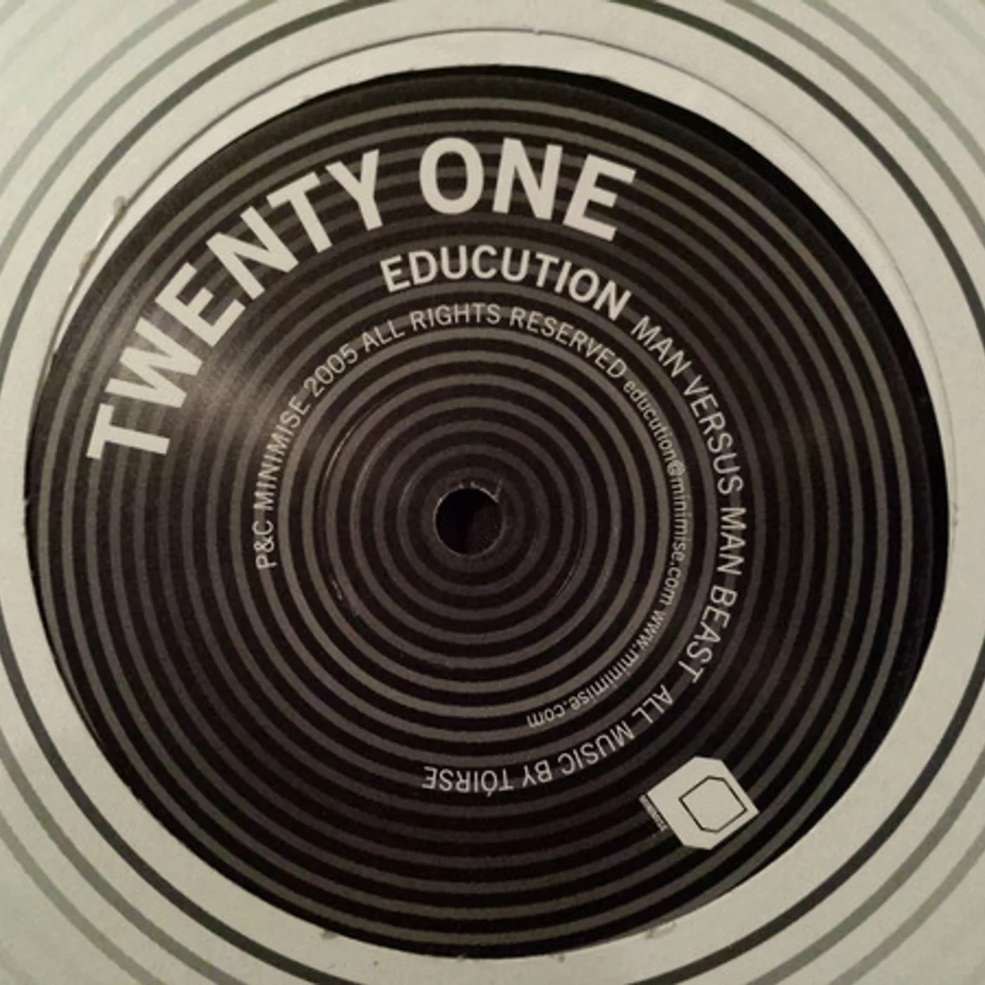 Educution MAN VERSUS MAN BEAST Vinyl Record