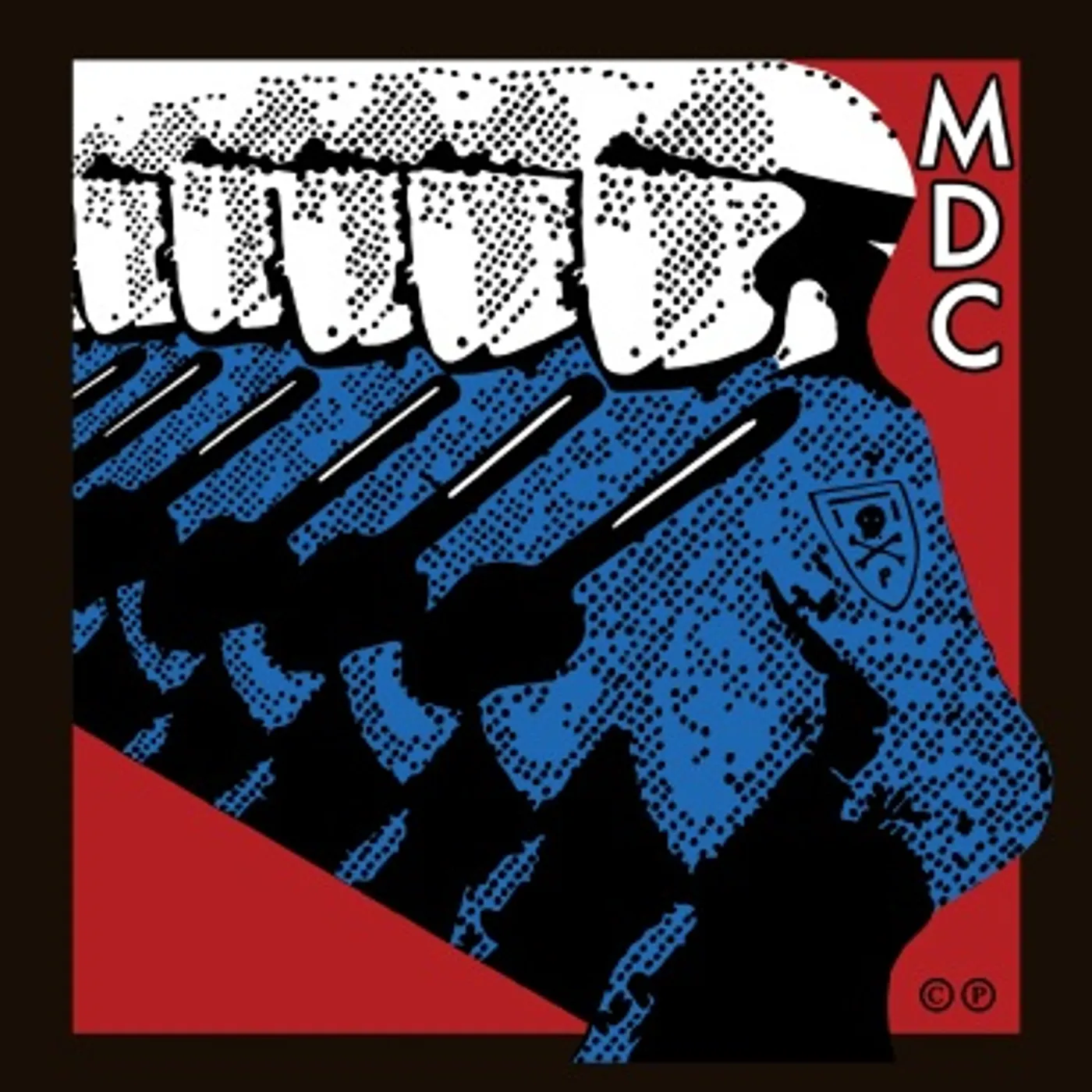 MDC MILLIONS OF DEAD COPS - EAST BAY RAY & KLAUS FLOUR Vinyl Record