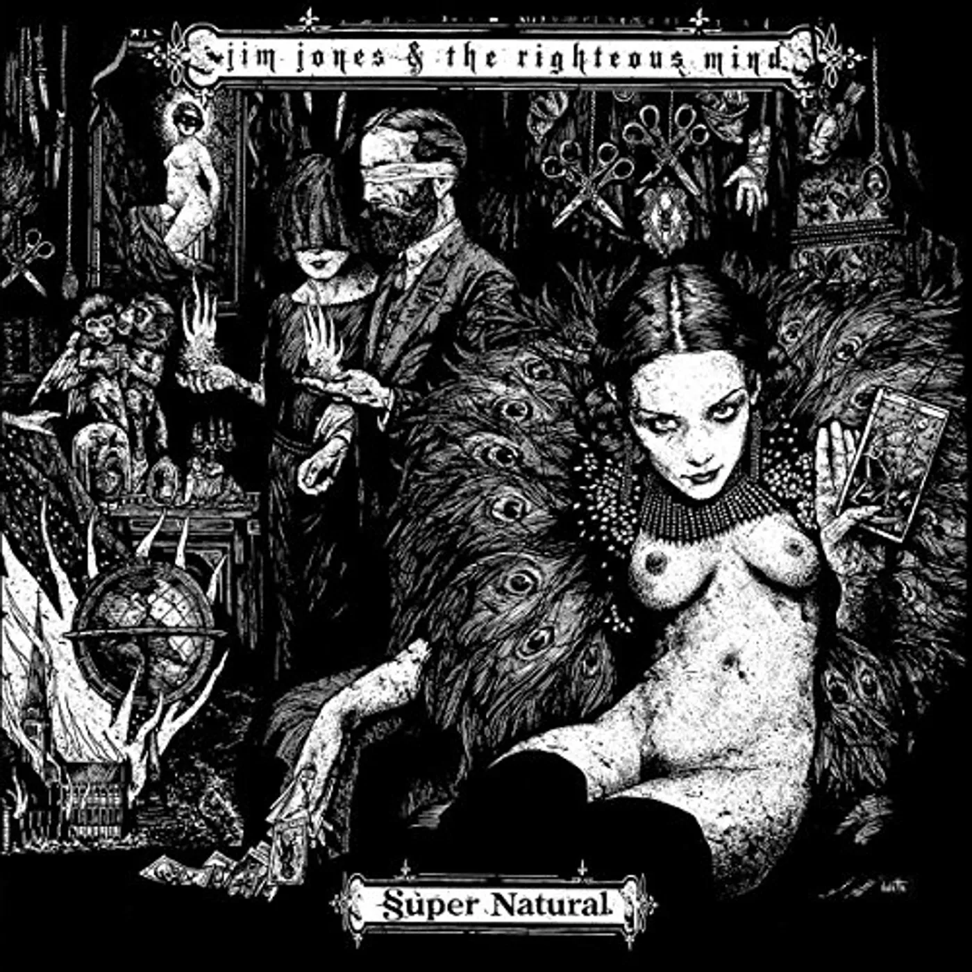 Jim Jones and the Righteous Mind SUPER NATURAL Vinyl Record