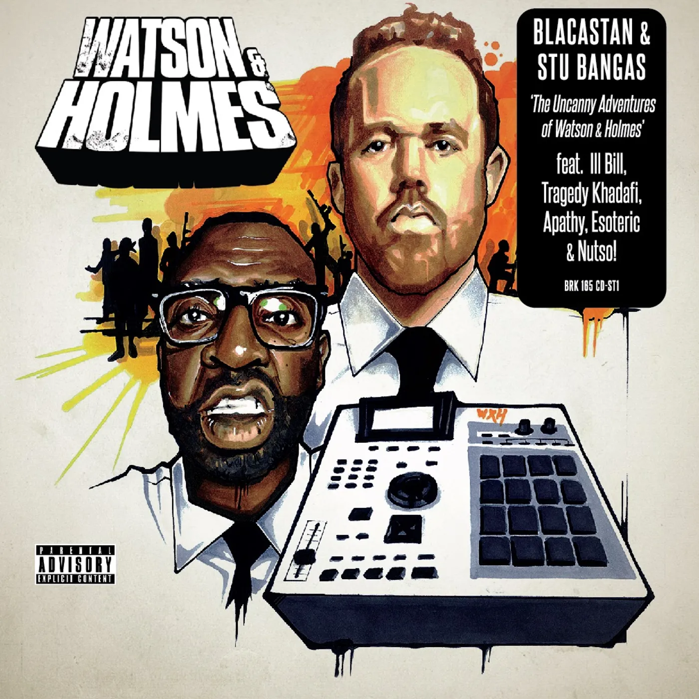 Blacastan & Stu Bangas UNCANNY ADVENTURES OF WATSON & HOLMES CD