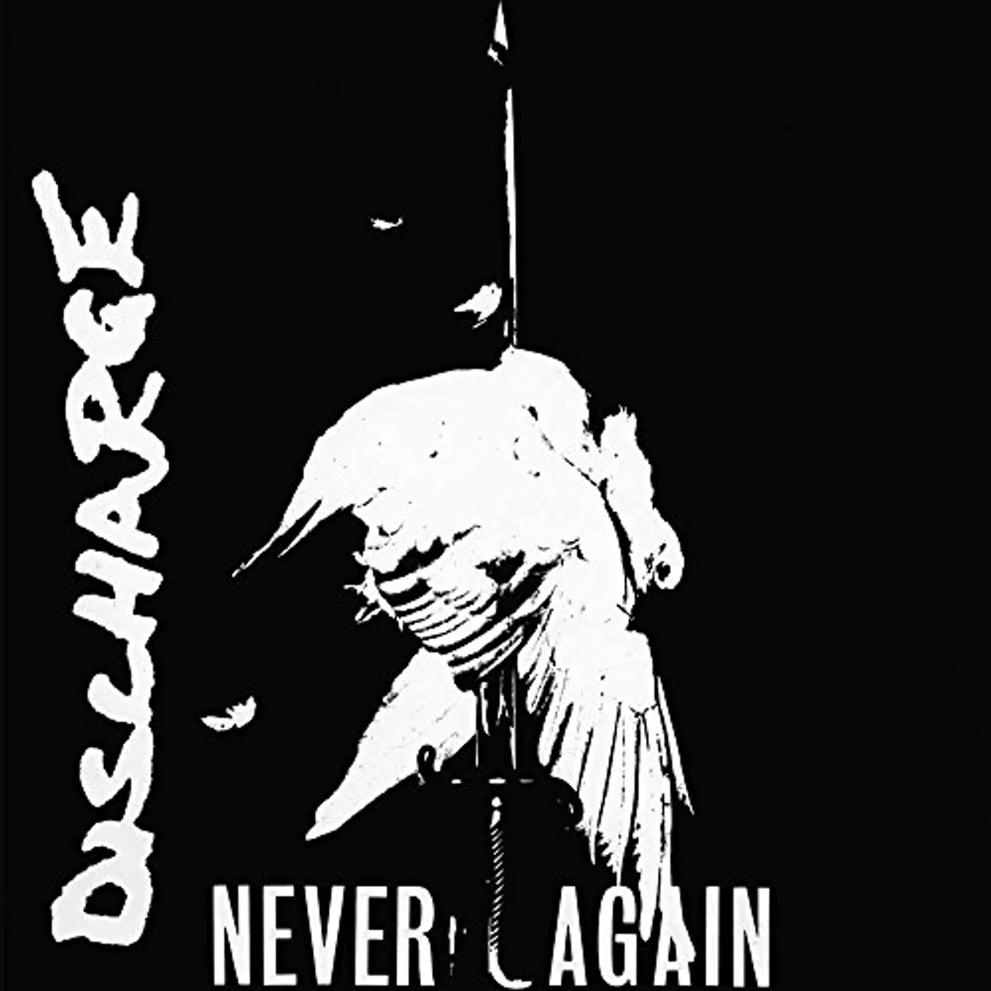 Discharge Never Again Vinyl Record