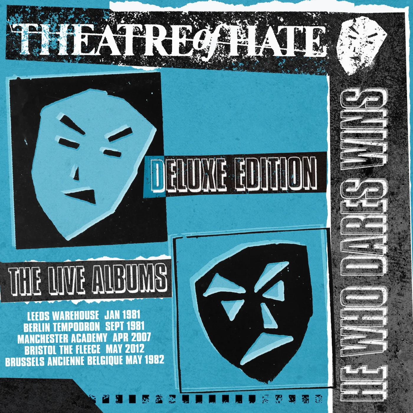 Theatre Of Hate HE WHO DARES WINS: DELUXE CD