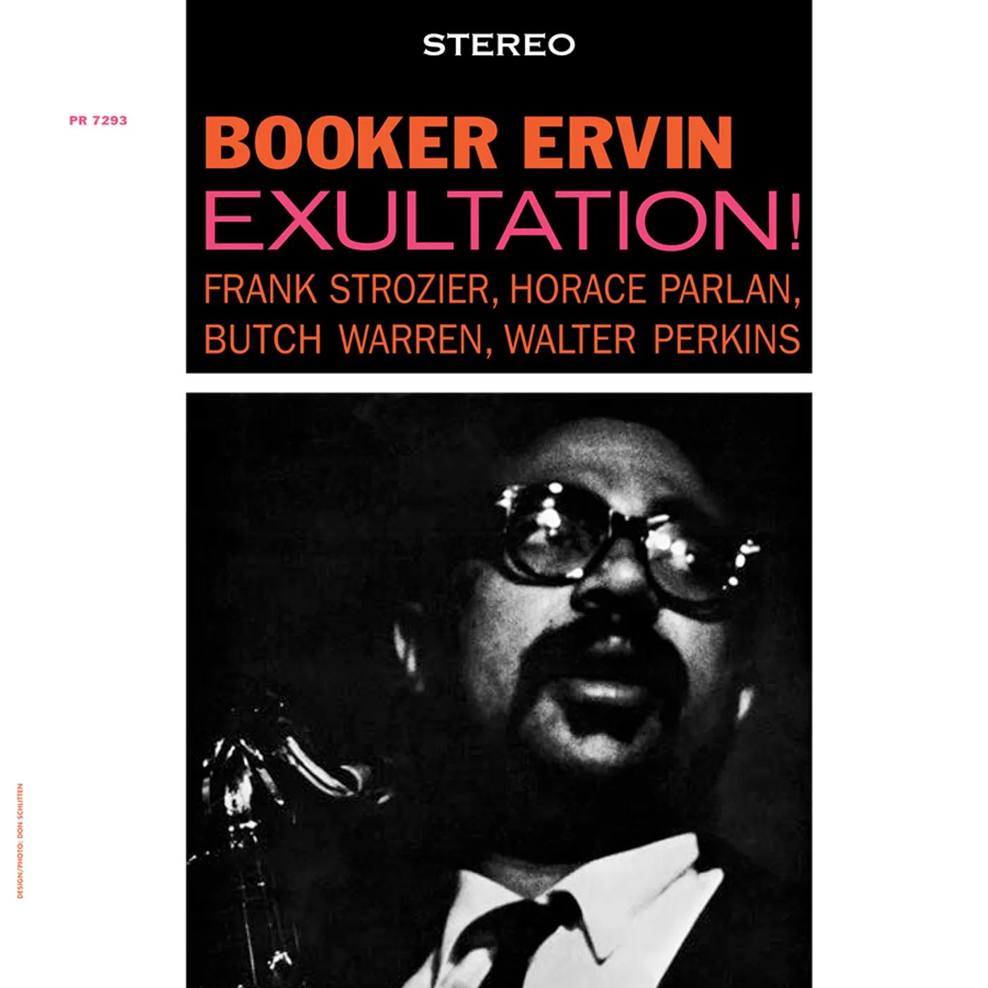 Booker Ervin EXULTATION Vinyl Record