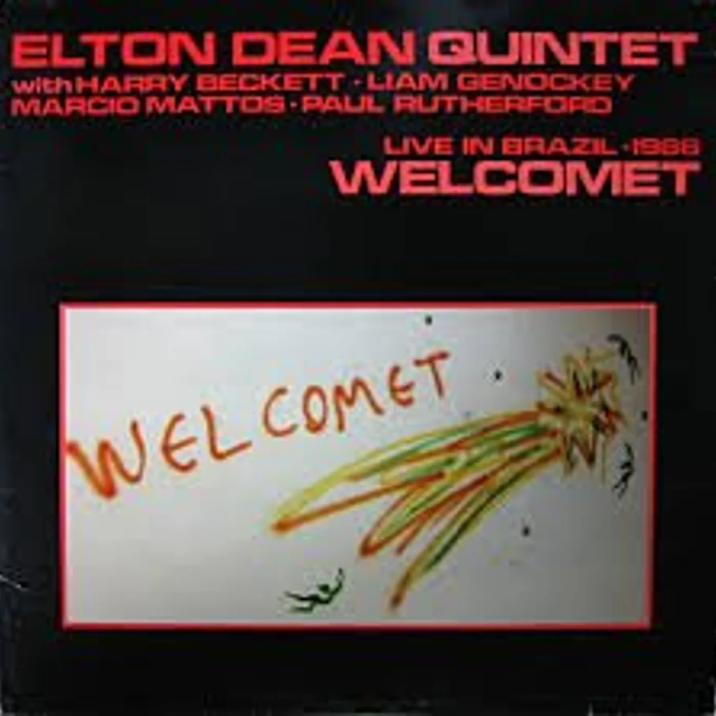 Elton Dean WELCOMET: LIVE IN BRAZIL 1986 CD