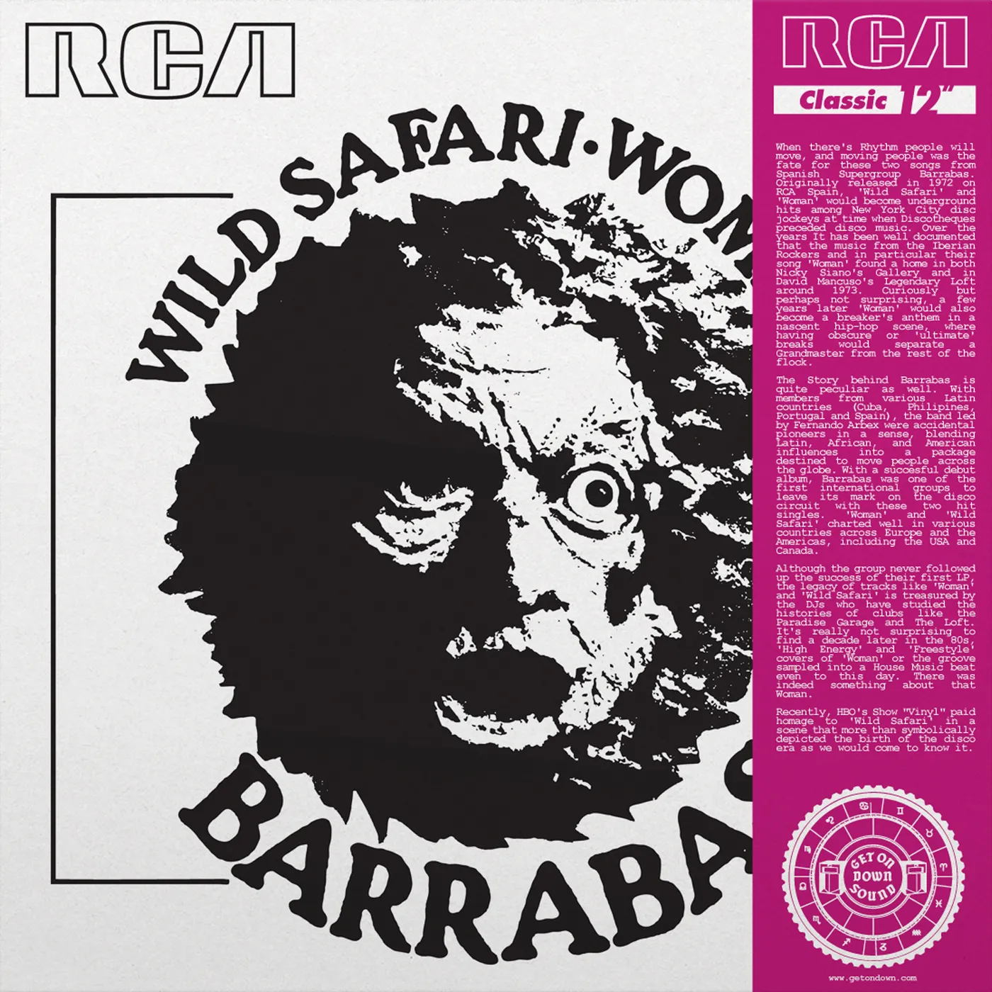 Barrabas Wild Safari / Woman Vinyl Record