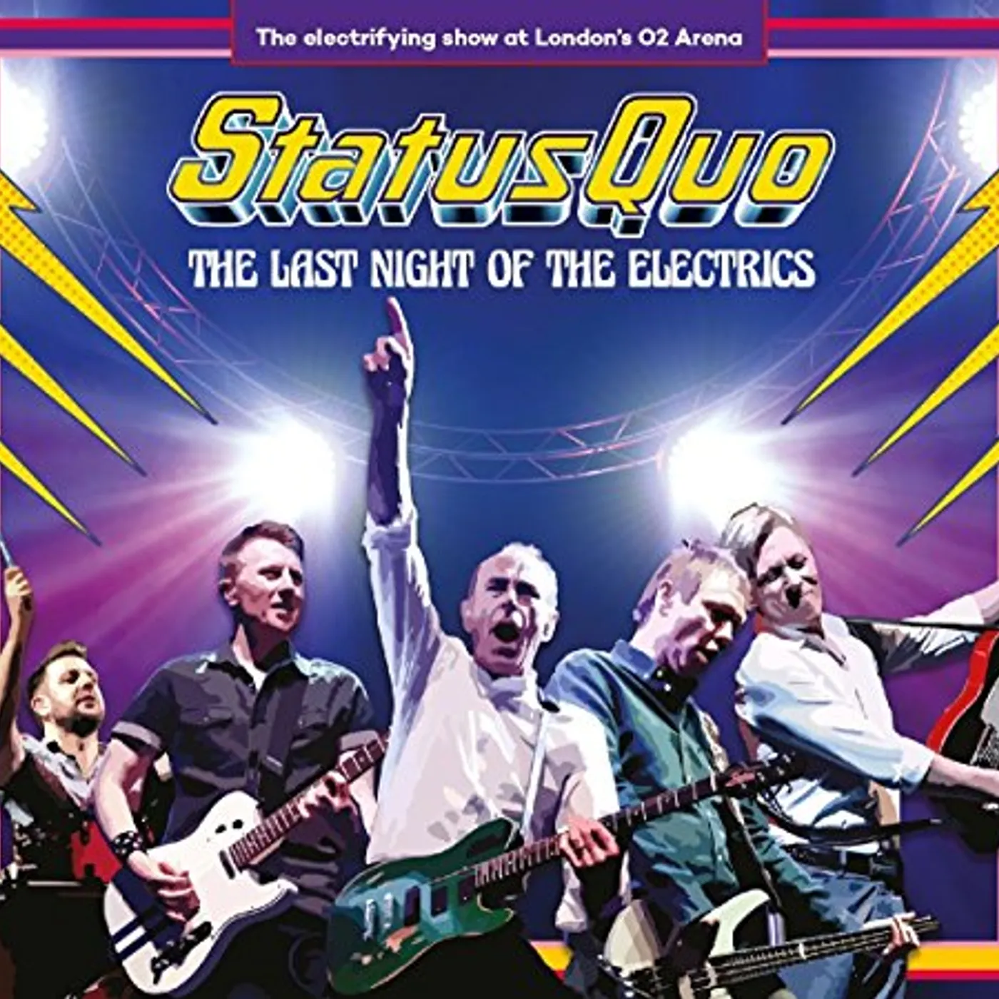Status Quo LAST NIGHT OF THE ELECTRICS Vinyl Record