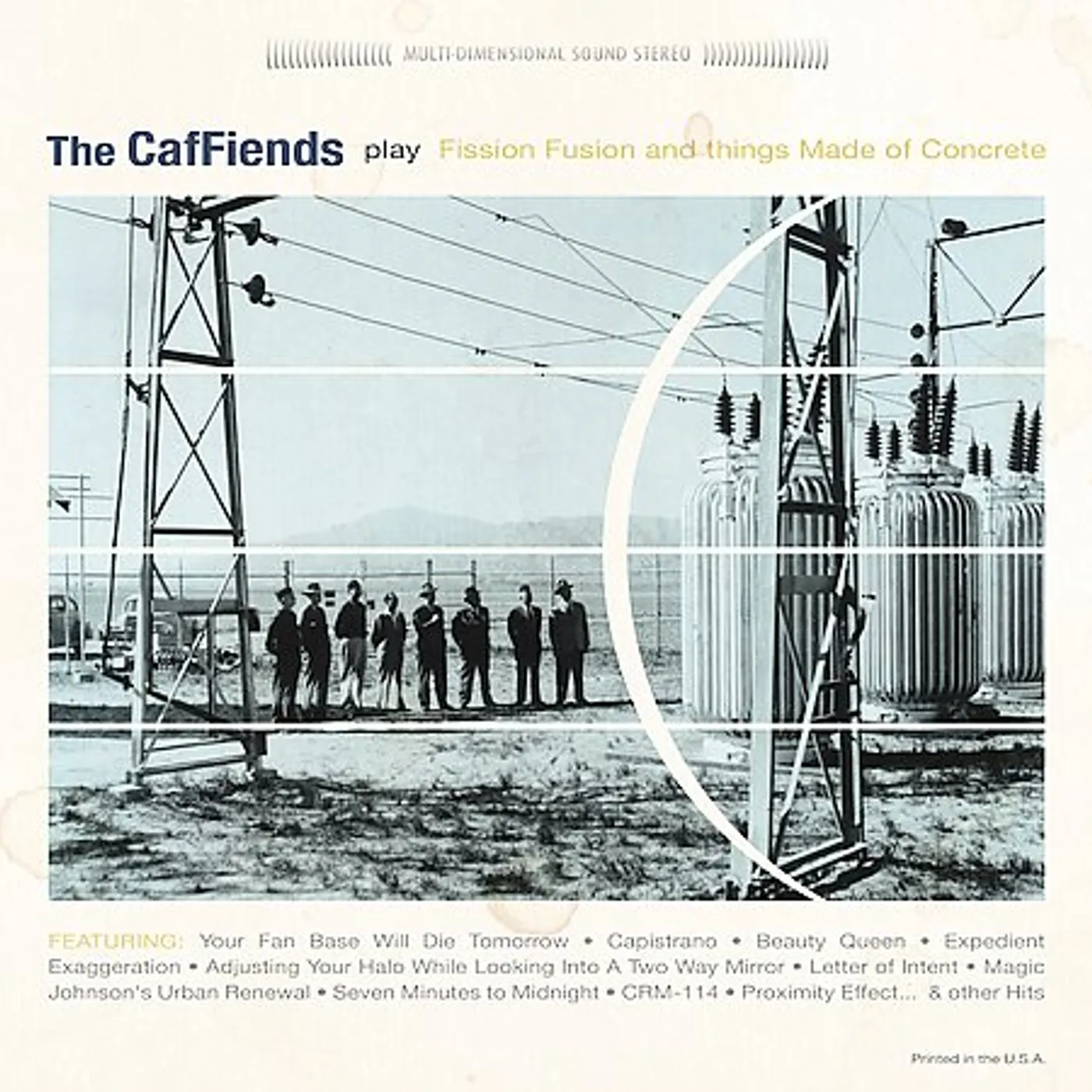 Caffiends FISSION FUSION & THINGS CD